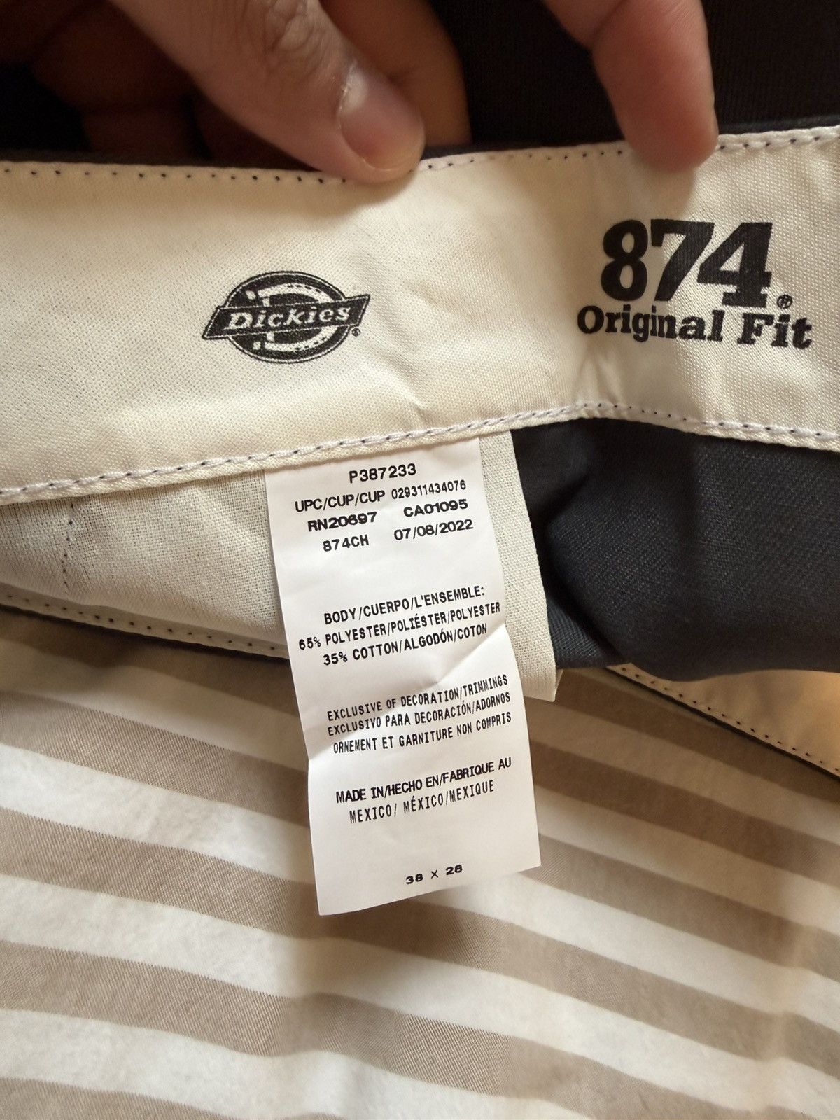 Dickies Straight Legged Pants | size 38x28 Size US 38 / EU 54 - 3 Thumbnail