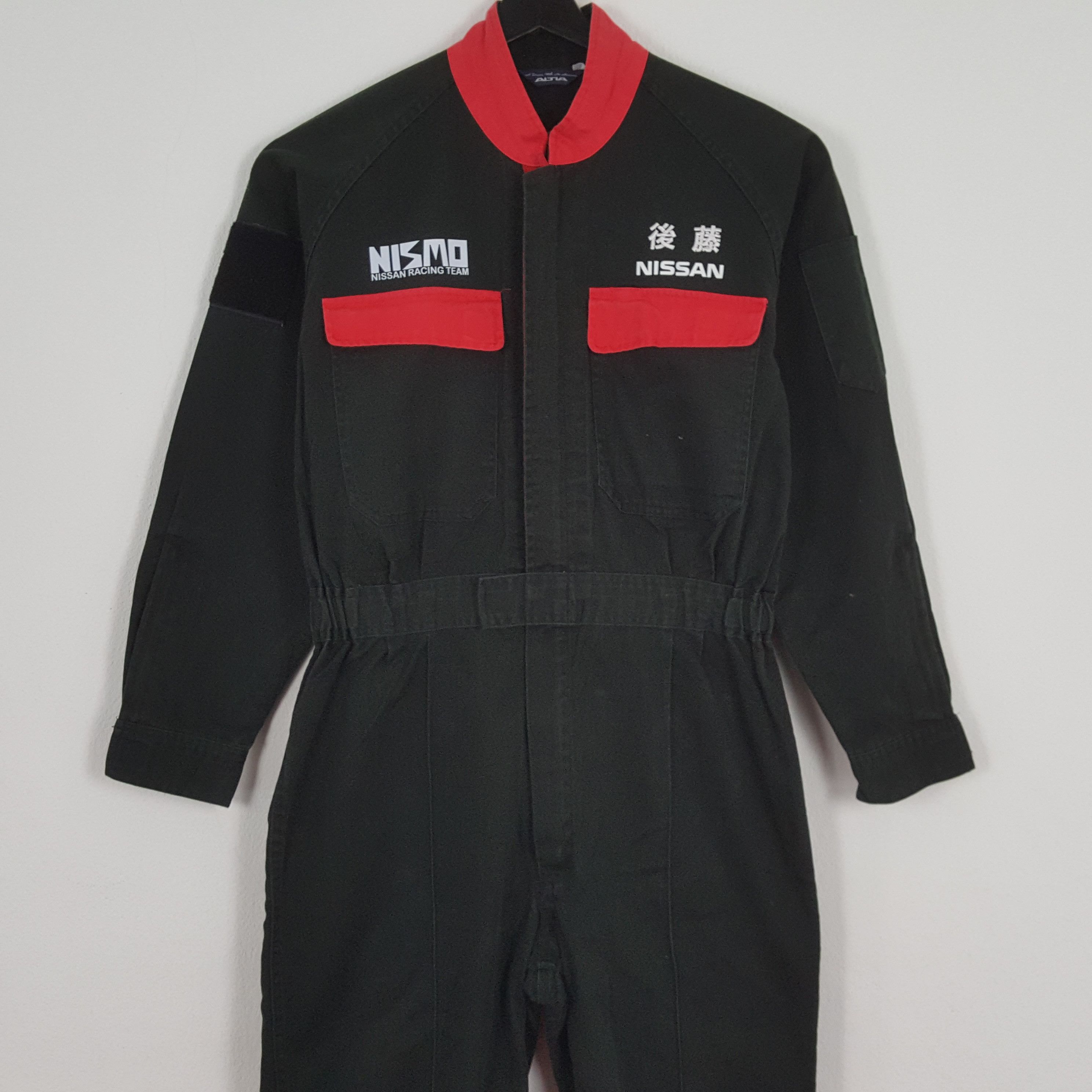 Japanese Brand × Vintage NISMO NISSAN RACING TEAM Workwear Custom Art Coverall Jacket Size US M / EU 48-50 / 2 - 5 Thumbnail