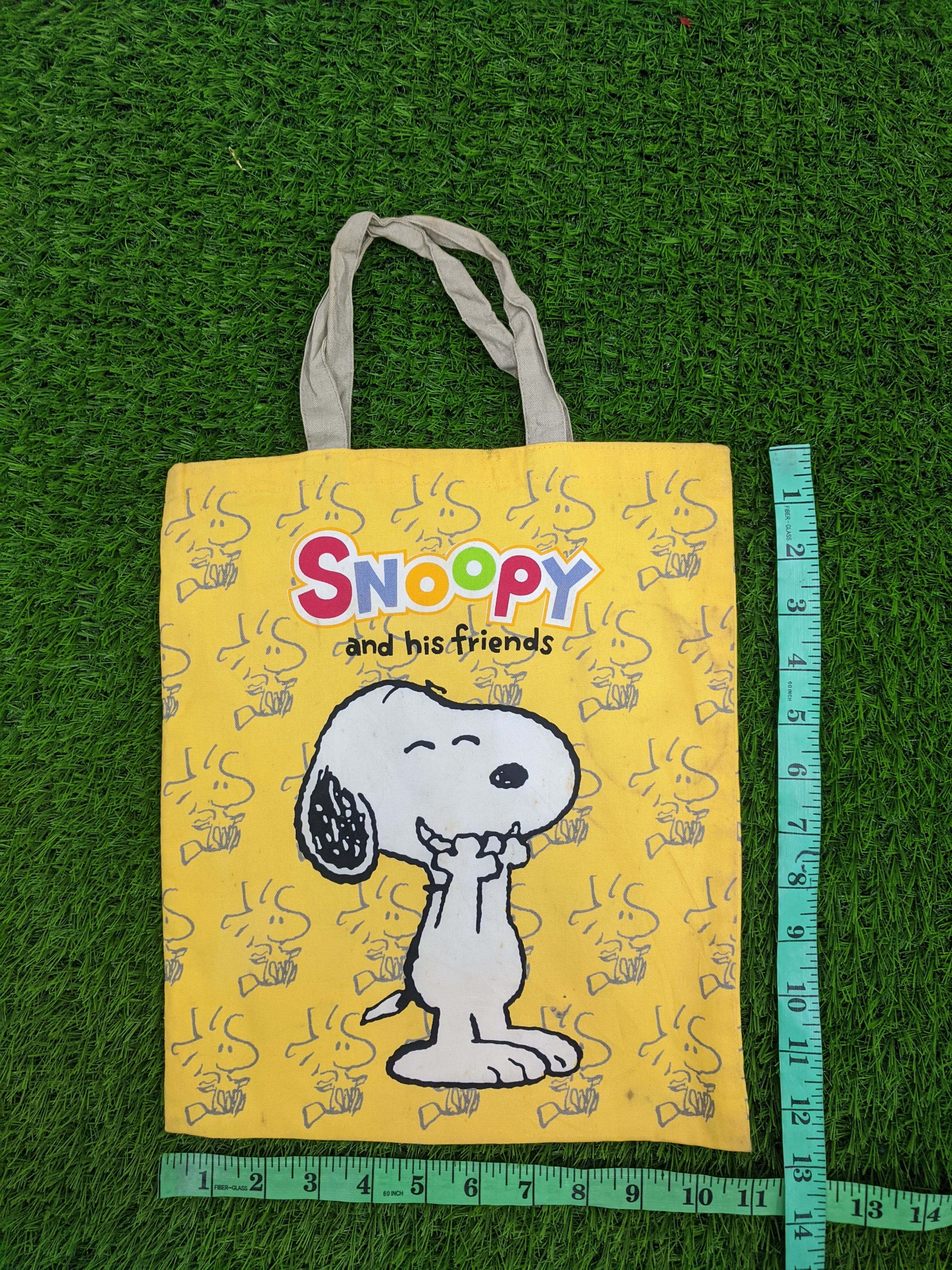 Peanuts × Vintage Vintage Snoopy Peanuts Tote Bag BG0007 Size ONE SIZE - 4 Thumbnail