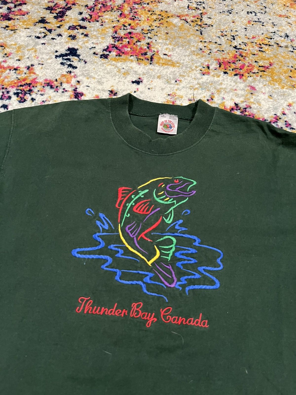 Supreme Vintage Thunder Bay Fish Shirt Large Size US L / EU 52-54 / 3 - 1 Thumbnail