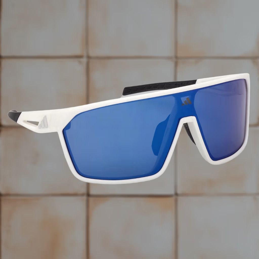 Adidas ADIDAS SPORT SUNGLASSES SP0108 WHITE UNISEX 142mm JK9734 Size ONE SIZE - 1 Thumbnail