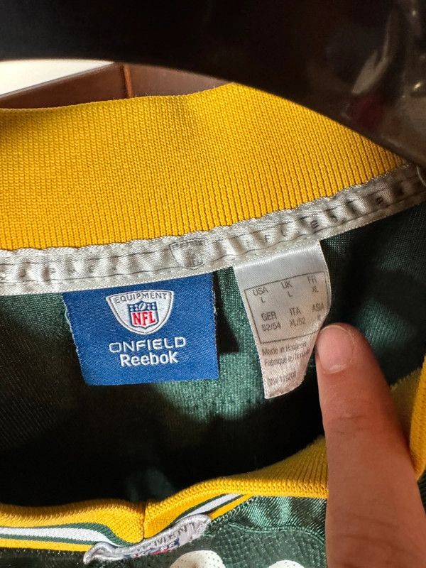 Reebok Vintage NFL Reebok Green Bay Packers Rodgers #12 Jersey L Size US L / EU 52-54 / 3 - 3 Thumbnail