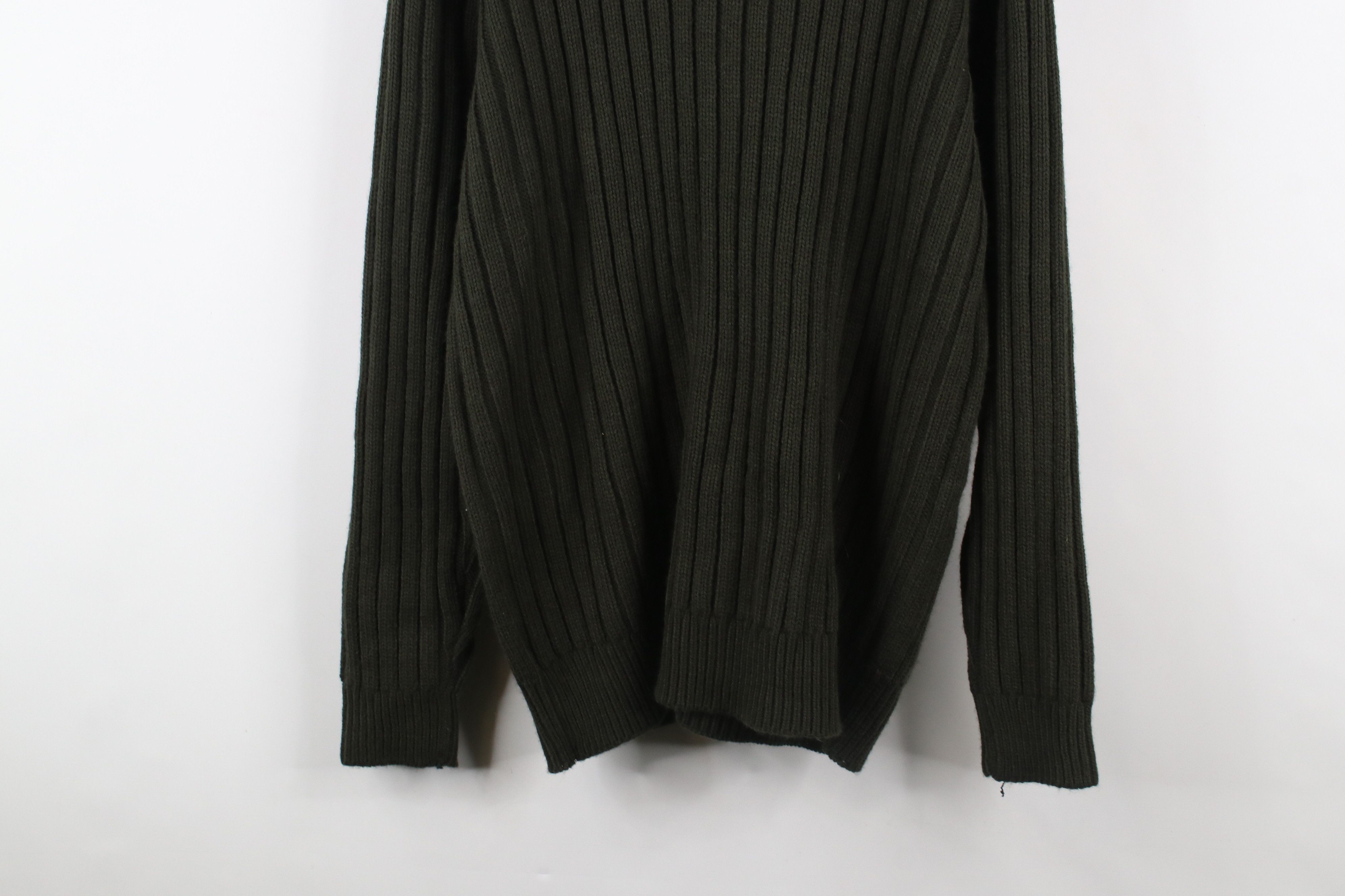 Vintage Deadstock Vintage 90s Streetwear Cable Knit Cardigan Sweater Size US M / EU 48-50 / 2 - 14 Thumbnail