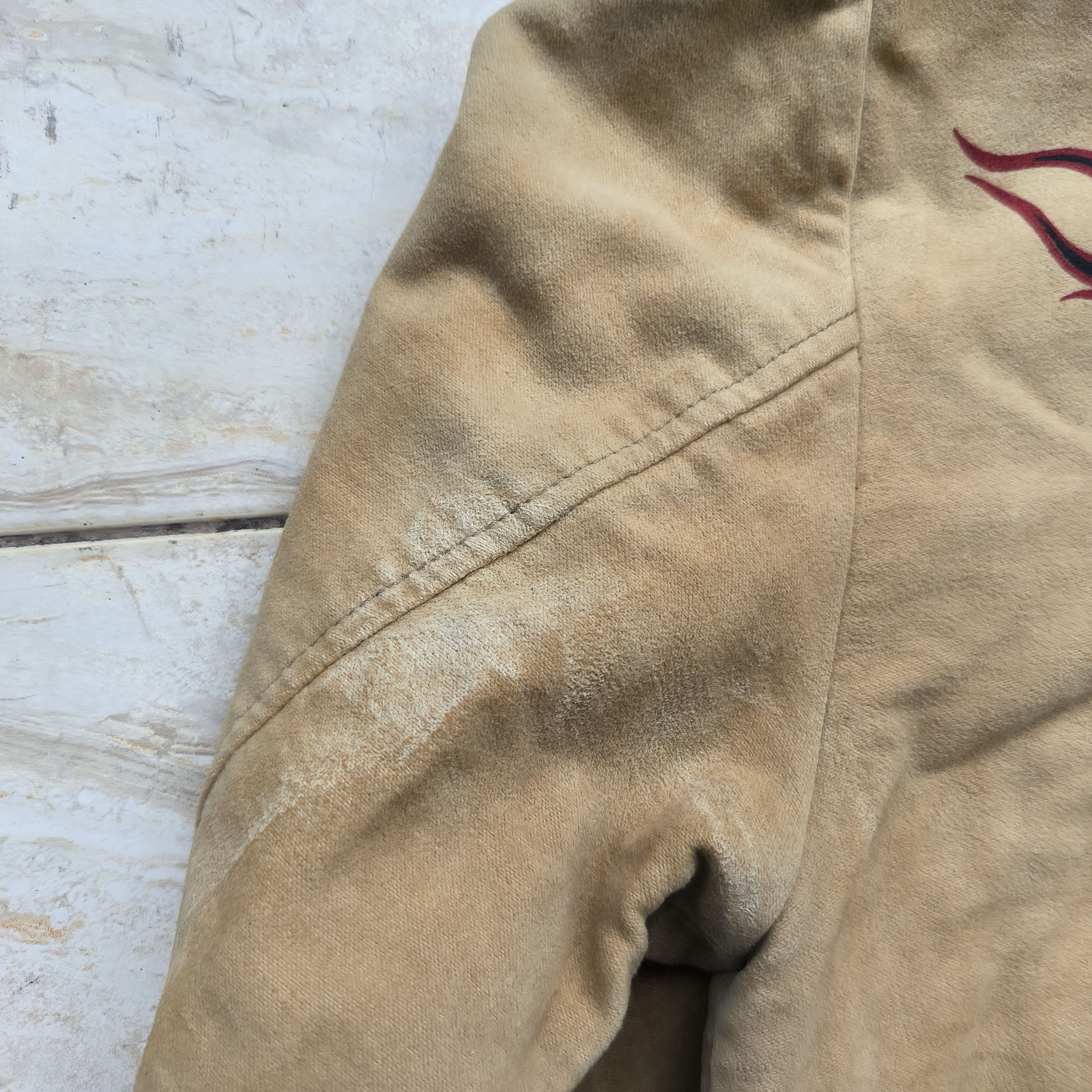 Vintage Vintage 1990s Melton Cargo Suede Jacket Size US M / EU 48-50 / 2 - 13 Thumbnail