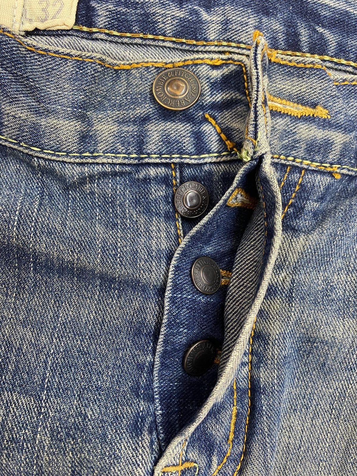 Abercrombie & Fitch Abercrombie & Fitch Mud Wash Style Bootcut Jeans Size US 36 / EU 52 - 13 Thumbnail