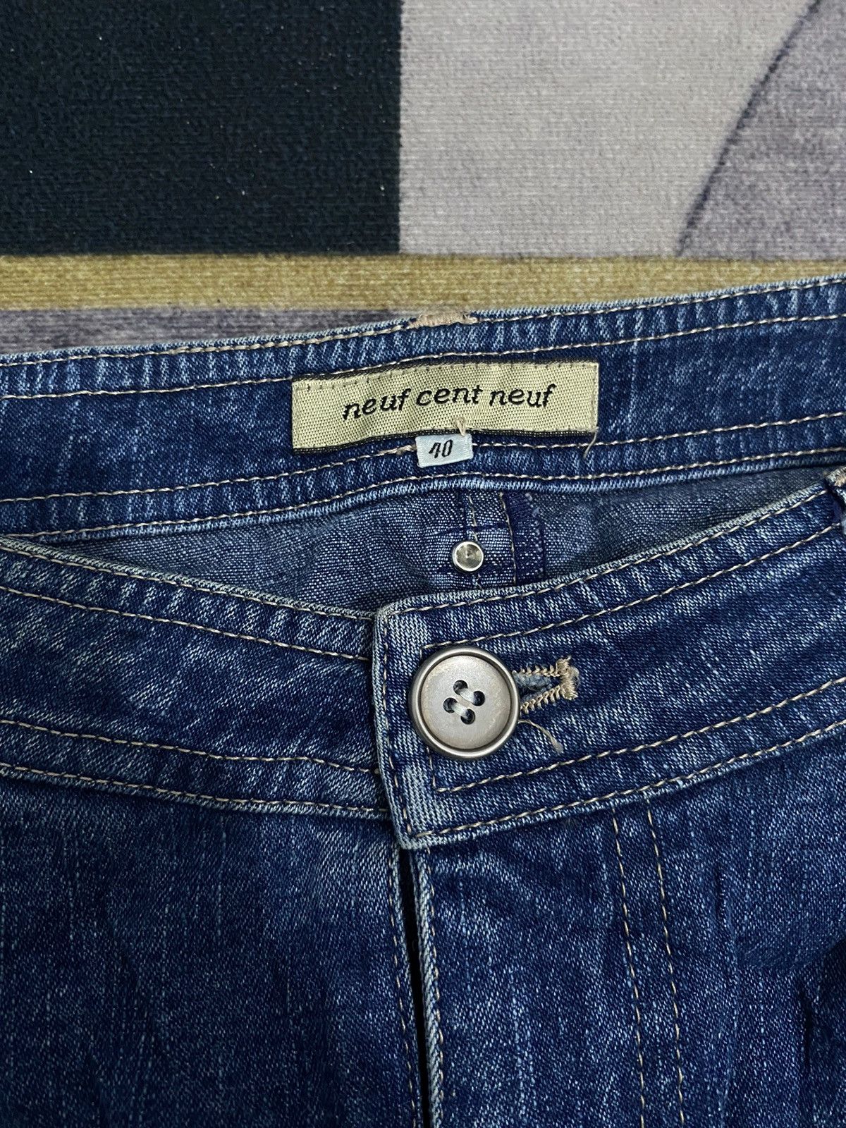 Kapital NEUF CENT NEUF IFSIXWASNINE DENIM PANTS Size US 28 / EU 44 - 7 Thumbnail