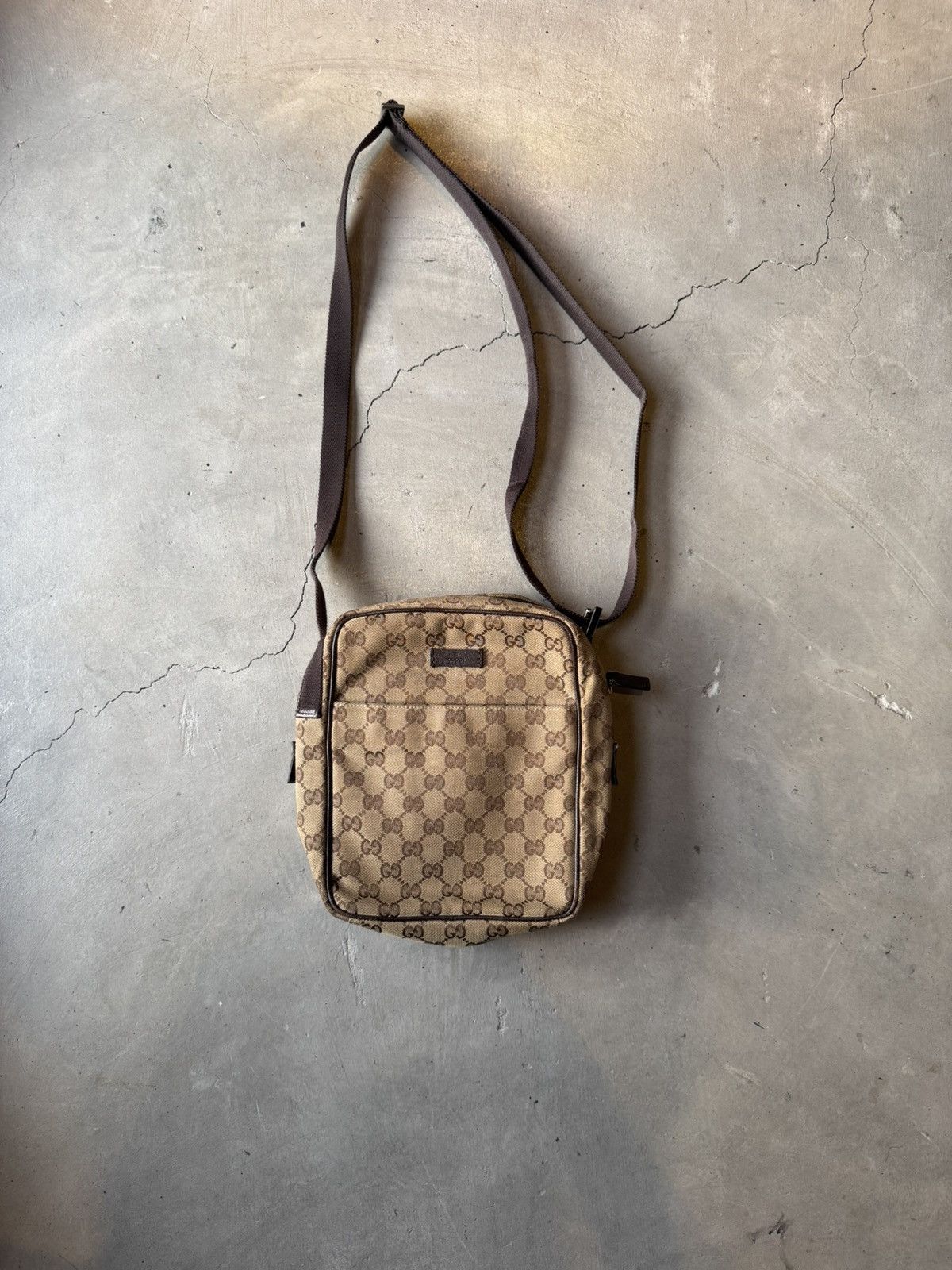 Gucci GUCCI shoulder bag GG canvas Brown Size ONE SIZE - 2 Thumbnail