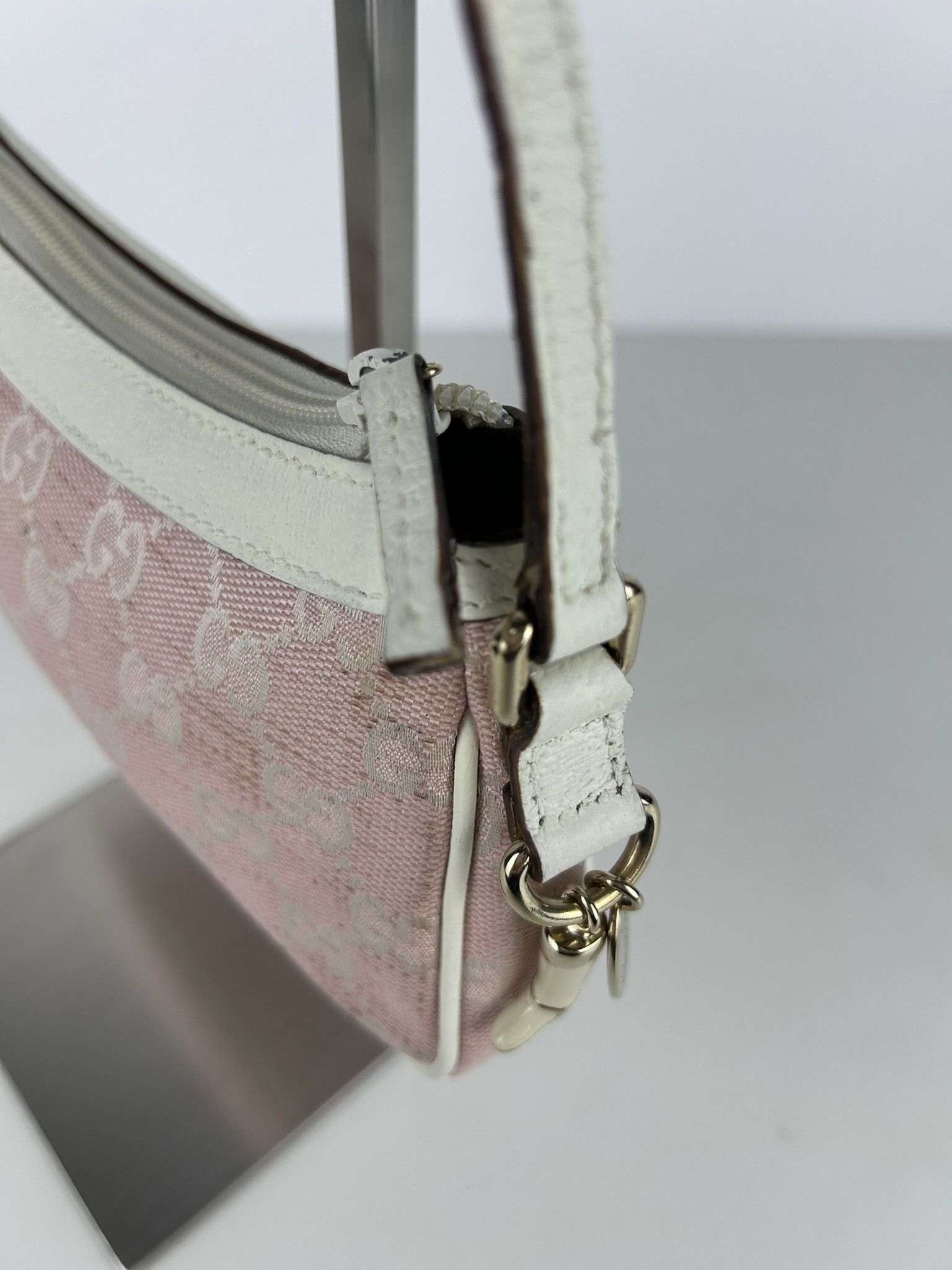 Gucci Gucci pink gg monogram canvas pochette Size ONE SIZE - 11 Thumbnail