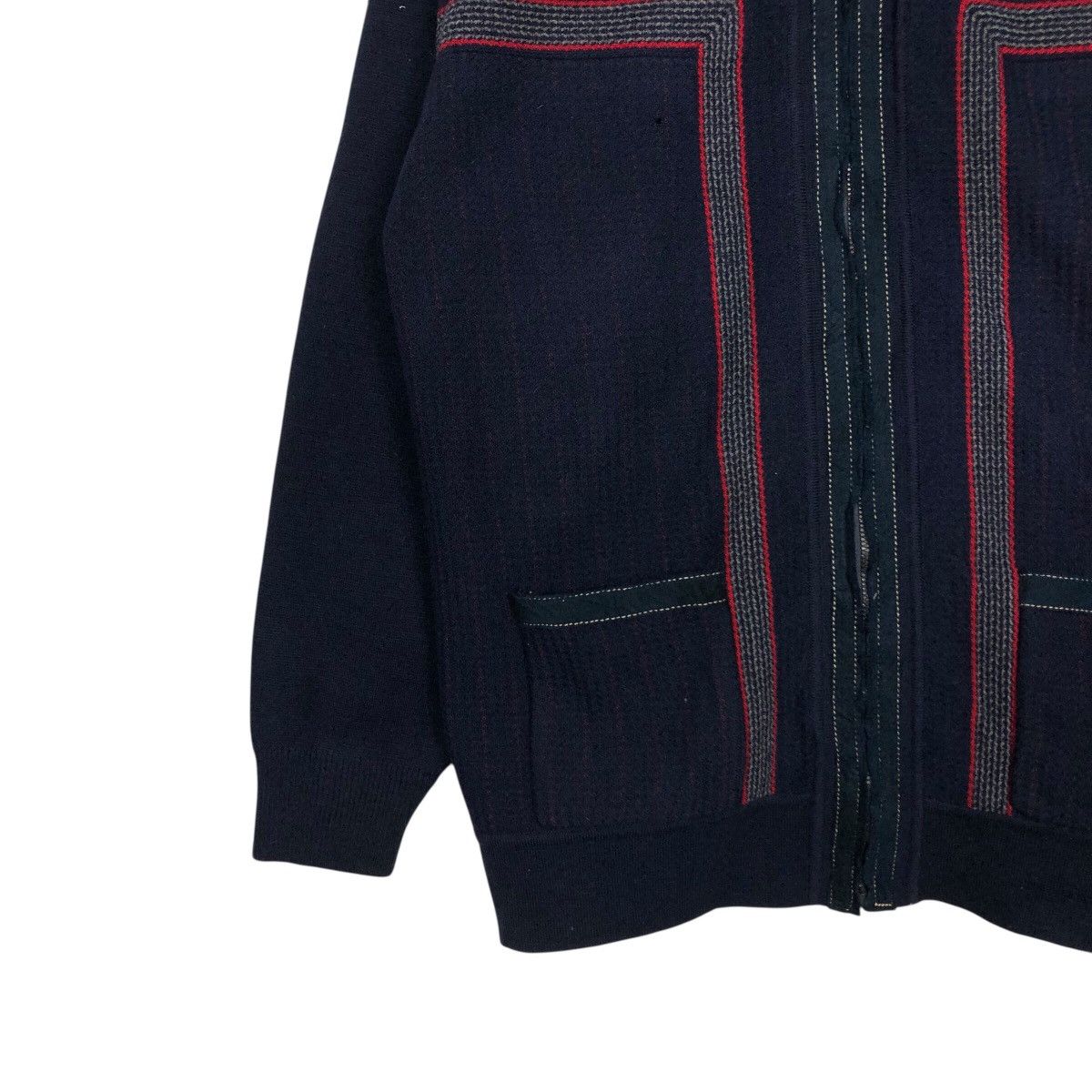Japanese Brand 📌Vintage Bomber Cardigan Jacket PinnaclAlps Issey Miyake Size US L / EU 52-54 / 3 - 5 Thumbnail