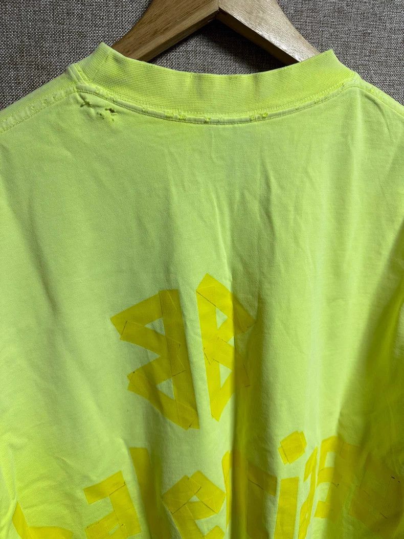 Balenciaga Balenciaga Tape Logo Short Sleeve T-Shirt Size US S / EU 44-46 / 1 - 4 Thumbnail