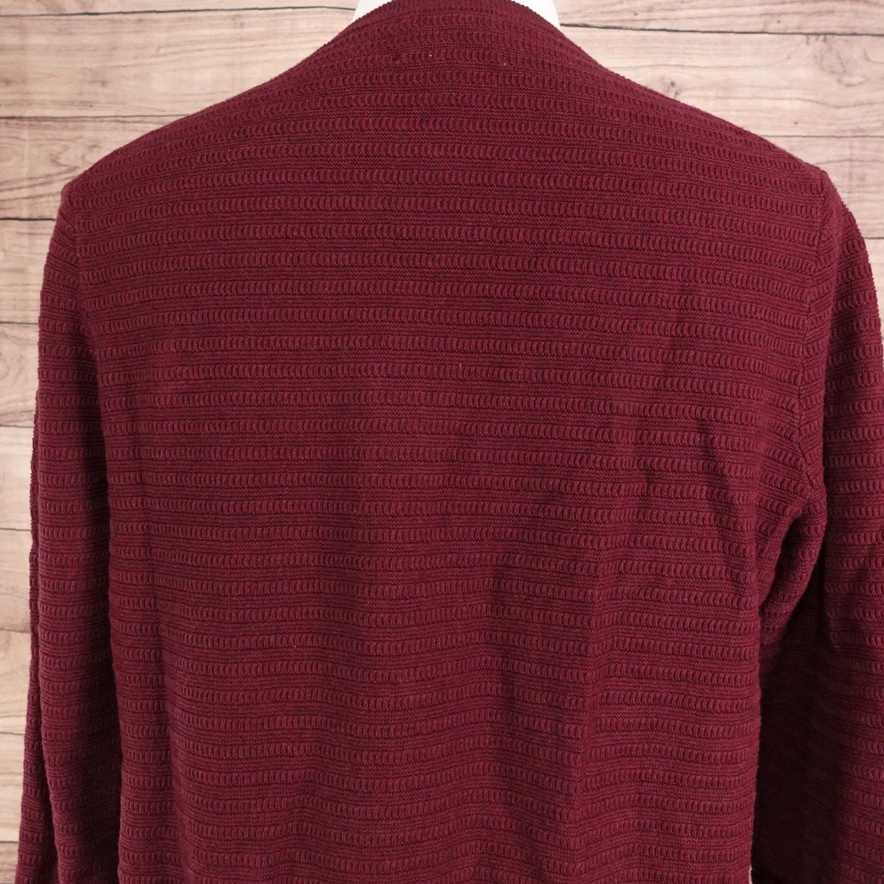 Jos. A. Bank Jos. A. Bank 1905 Sweater Mens Large Red 100% Cotton Crewneck Knit Pullover Knit Solid Crew Neck Long Sleeve Casual Size US L / EU 52-54 / 3 - 5 Thumbnail