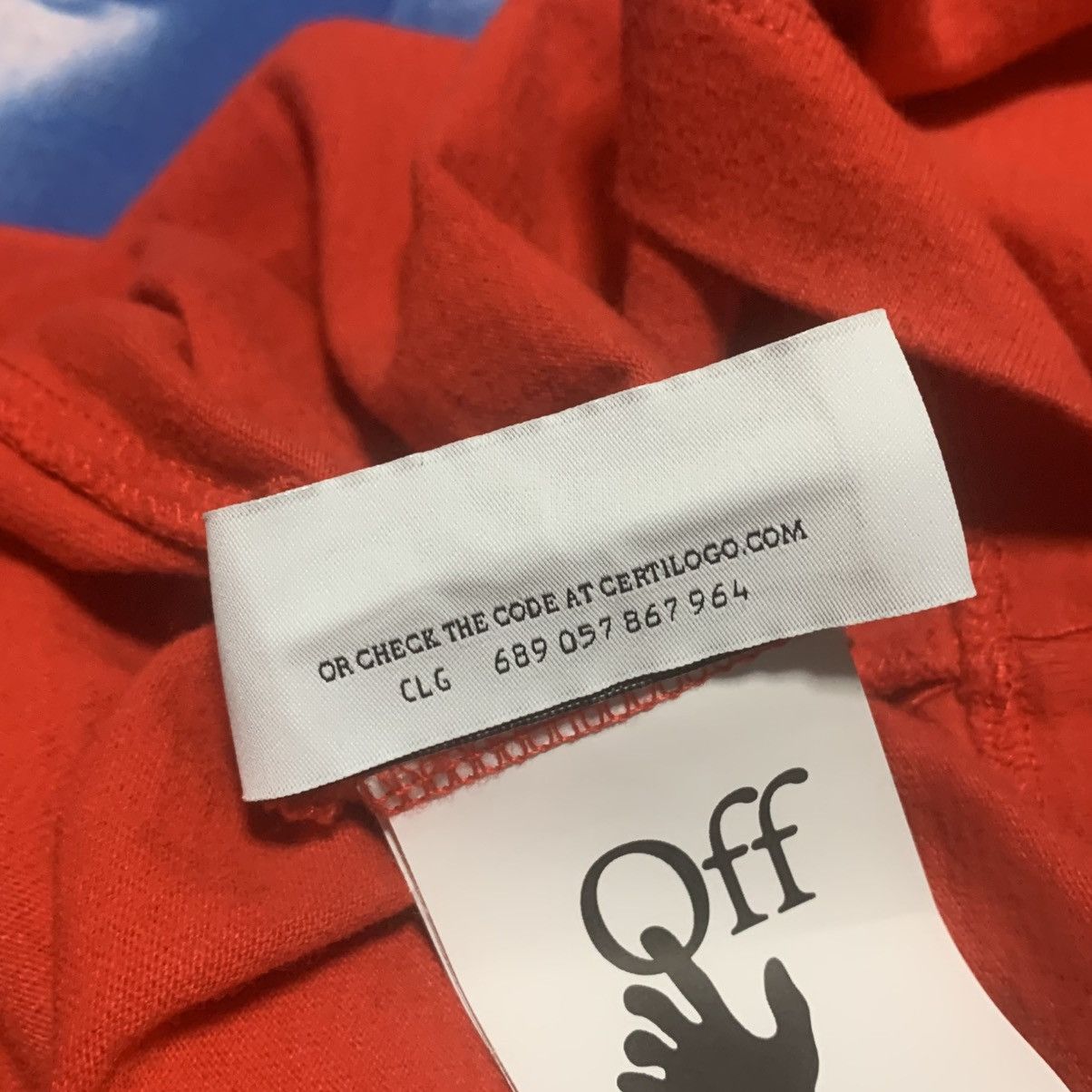 Off-White Off White Small Mona Lisa Arrows Red Tee Virgil Abloh Size US S / EU 44-46 / 1 - 11 Thumbnail