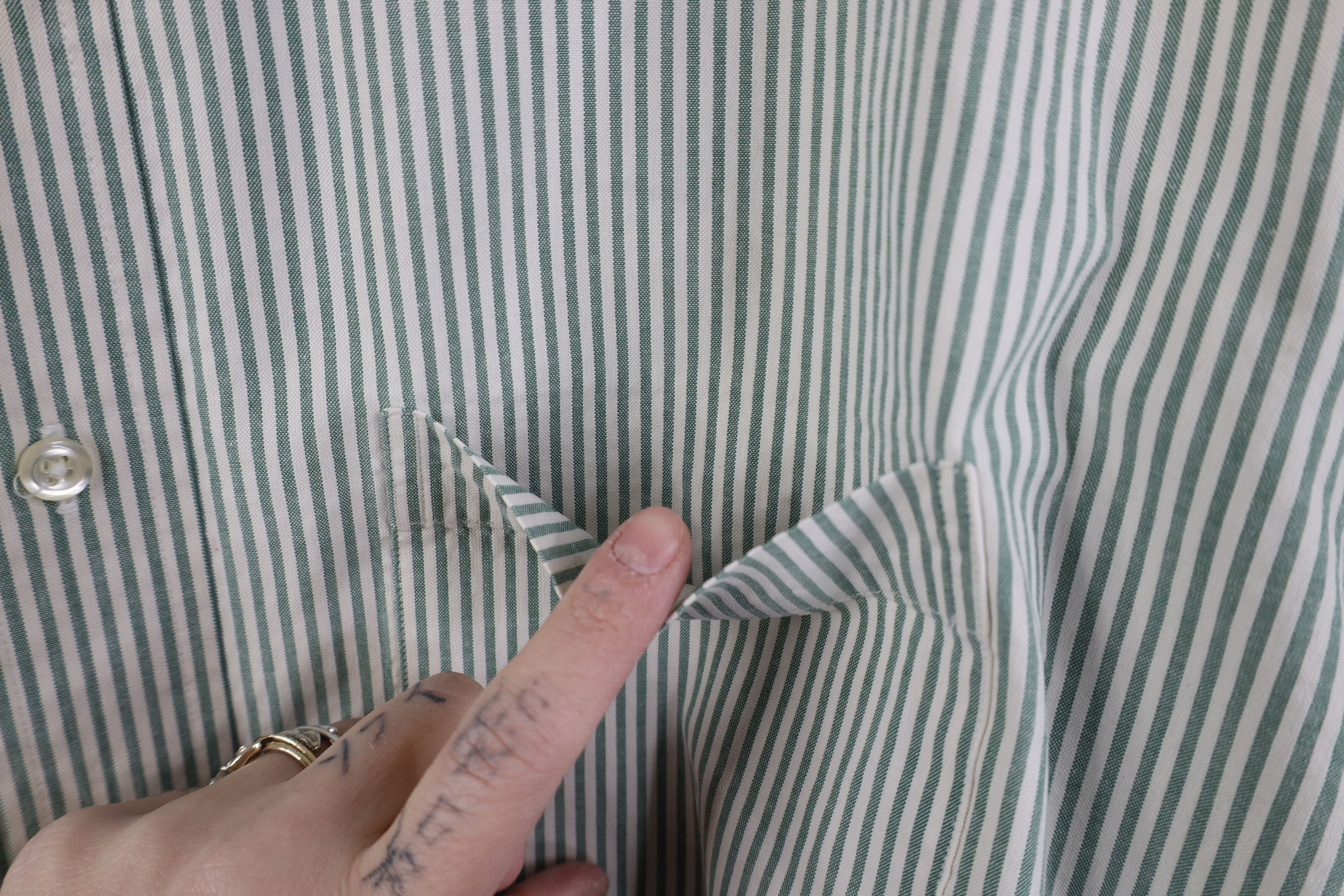 Brooks Brothers Vintage 90s Brooks Brothers Short Sleeve Button Down Shirt Size US L / EU 52-54 / 3 - 7 Thumbnail
