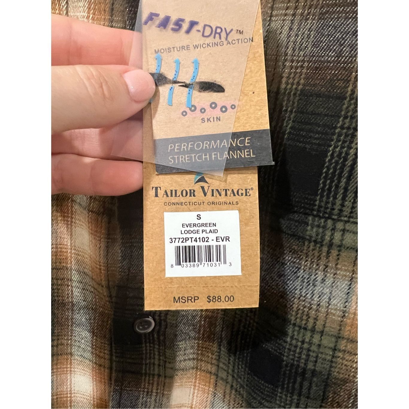 Other Tailor Vintage NWT evergreen lodge Plaid Long Sleeve Men But Size US S / EU 44-46 / 1 - 3 Thumbnail