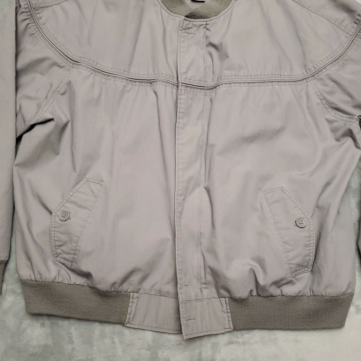 Vintage VINTAGE Wentworth Bomber Jacket Mens 2XL Gray Poplin Outdoor Read Size US XXL / EU 58 / 5 - 2 Thumbnail