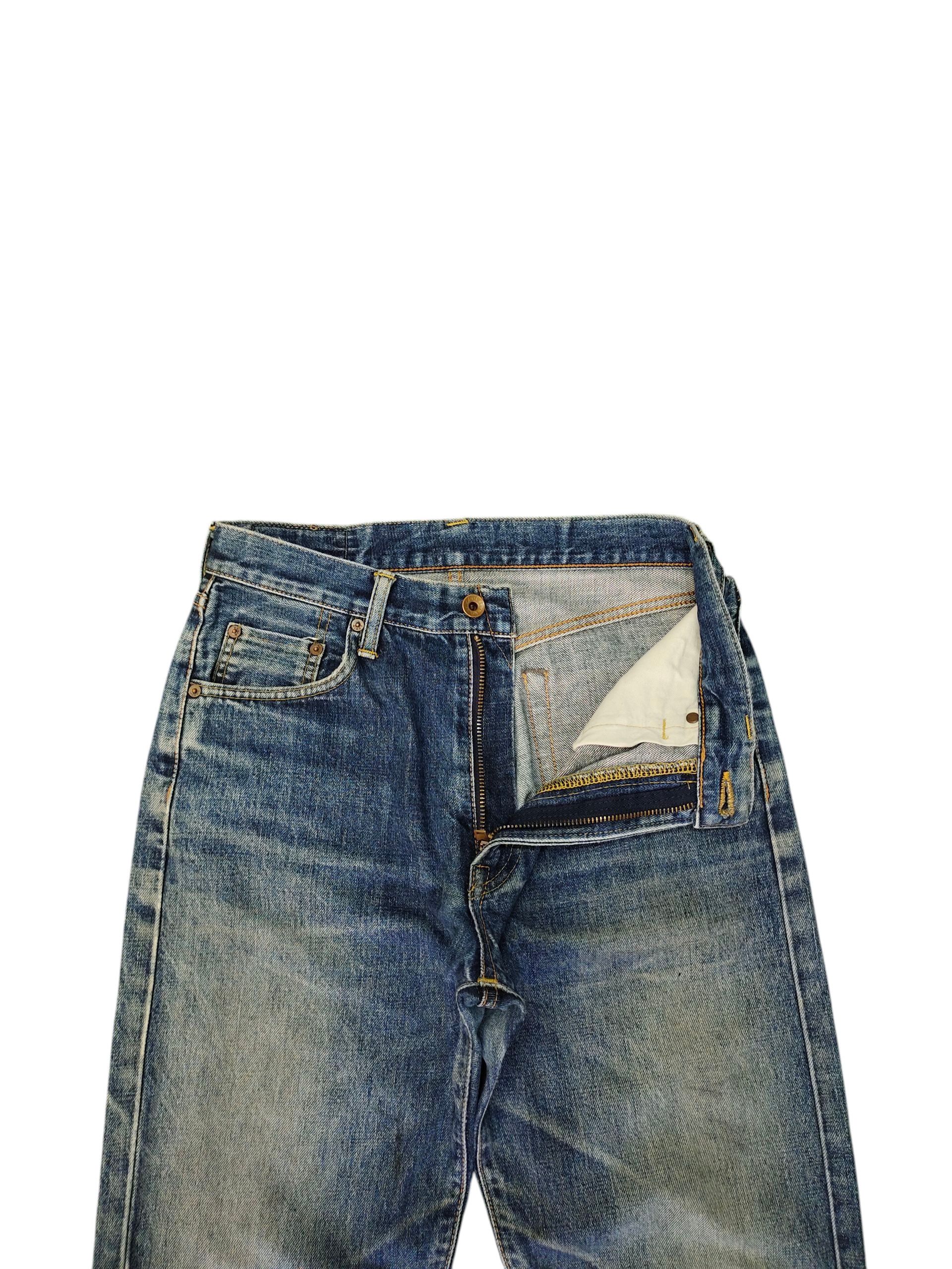 Kapital Vintage 90s Edwin 505xx Selvedge Dirty Distress Denim Jeans Size US 29 - 7 Thumbnail