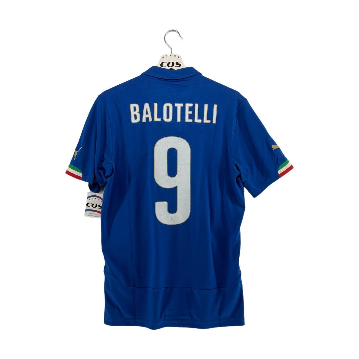 Puma Balotelli Italy 2014 Home Puma Soccer Football Jersey Kit Size US M / EU 48-50 / 2 - 1 Thumbnail
