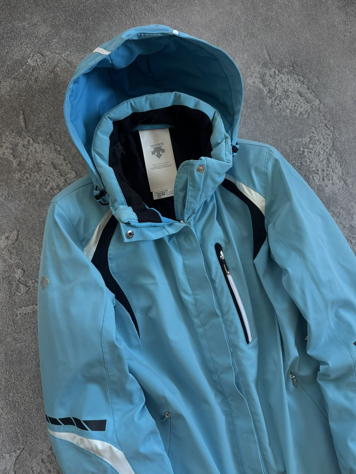 Descente Descente USA14/IT50 ski snow outdoor jacket hooded gorpcore Size XL / US 12-14 / IT 48-50 - 10 Thumbnail