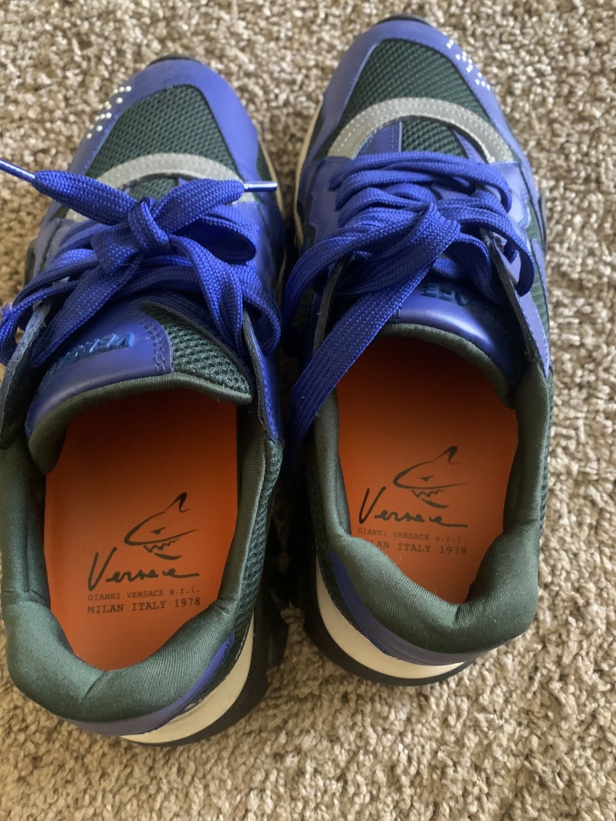 Versace Versace squalo blue Size US 8 / EU 41 - 5 Thumbnail