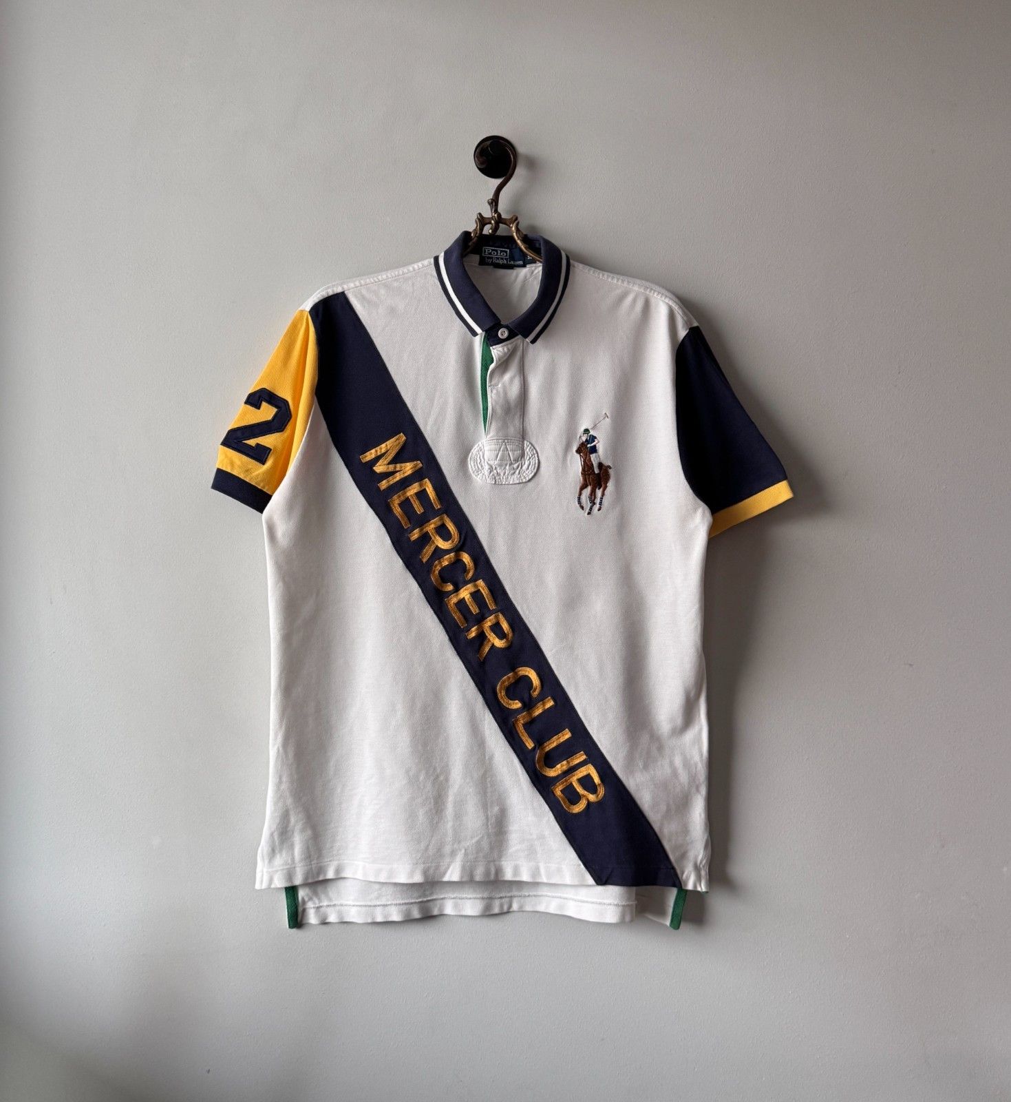 トップス Ralph Lauren Big Pony Rugby Shirt 90sY2K Polo Ralph Lauren Big Pony USA Flag Rugby Shirt XLT | eBay