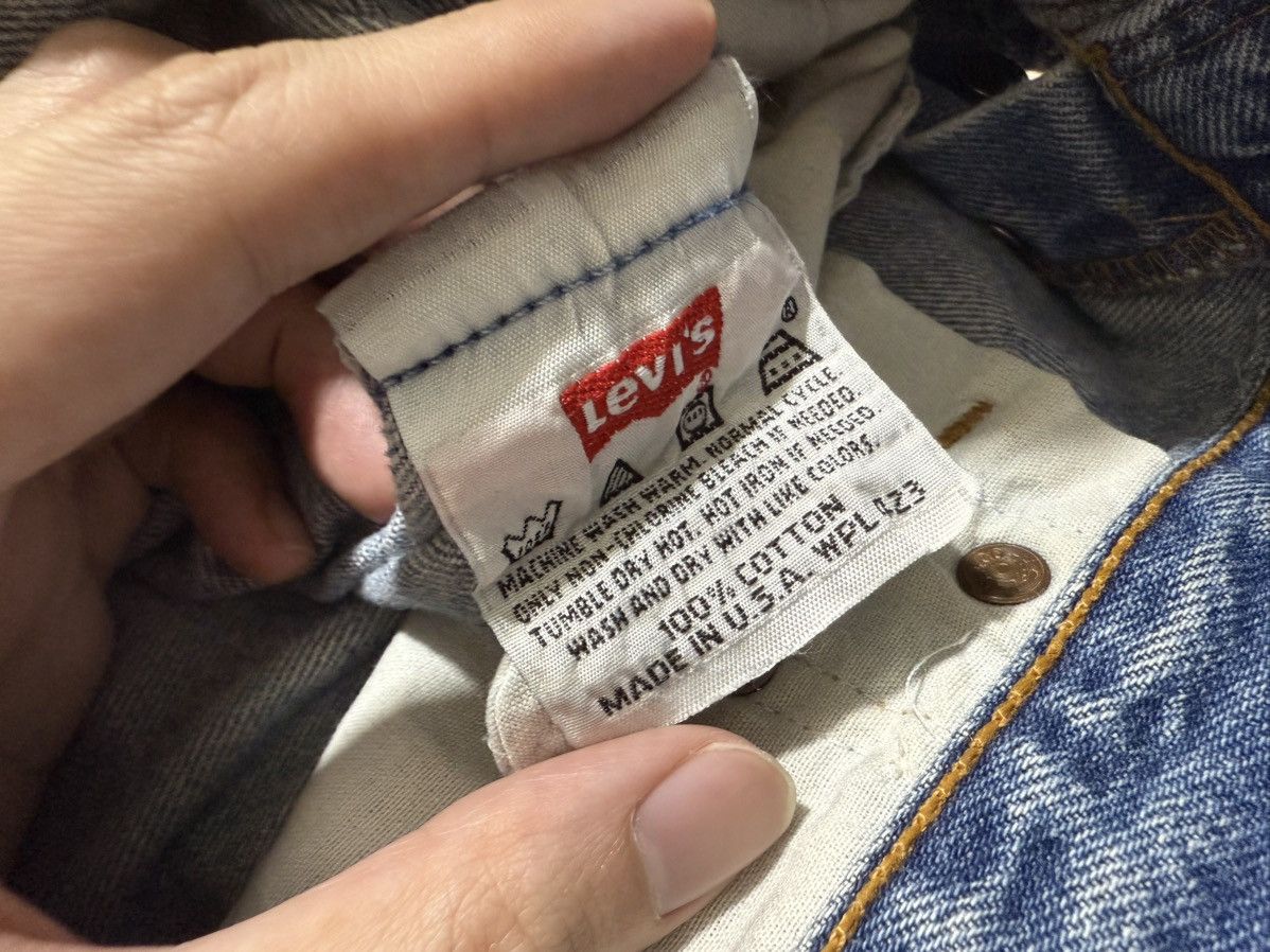 Levi's Vintage 90s Levi's 501 Made in USA Distressed Size US 34 / EU 50 - 9 Thumbnail