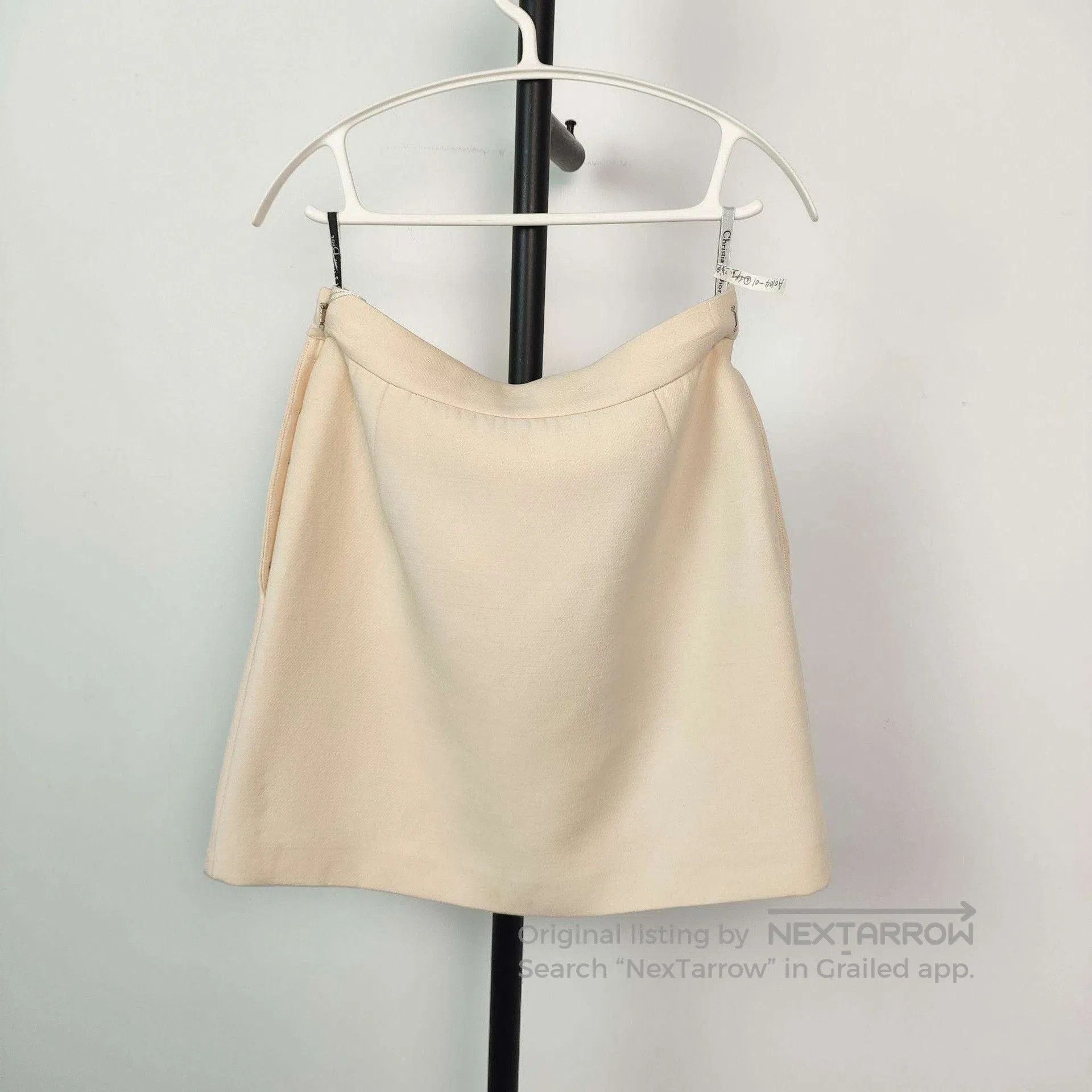 Dior Dior Cotton Double-Breasted Short Skirt. Size 37" - 4 Thumbnail