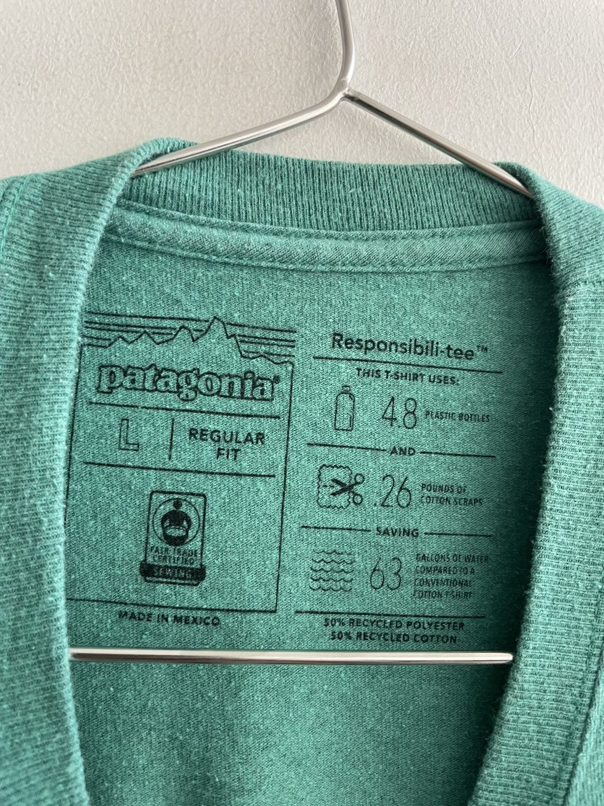 Patagonia Patagonia Tshirt Size US L / EU 52-54 / 3 - 4 Thumbnail