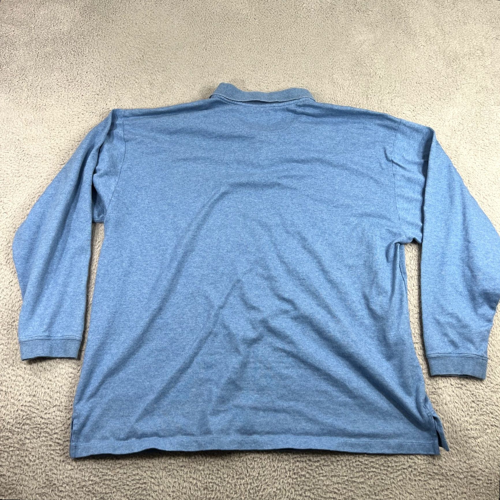 Tommy Bahama VINTAGE Tommy Bahama Polo Shirt Men’s XXL Blue Long Sleeve Casual Outdoor Travel Size US XXL / EU 58 / 5 - 7 Thumbnail