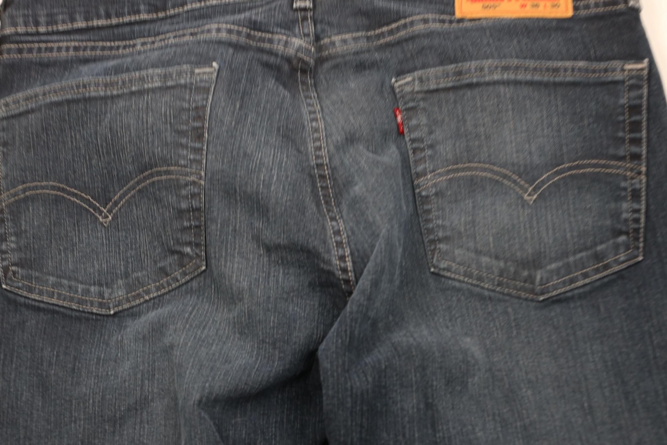 Levi's Vintage Y2K Levis 505 Regular Straight Leg Denim Jeans Blue Size US 36 / EU 52 - 10 Thumbnail