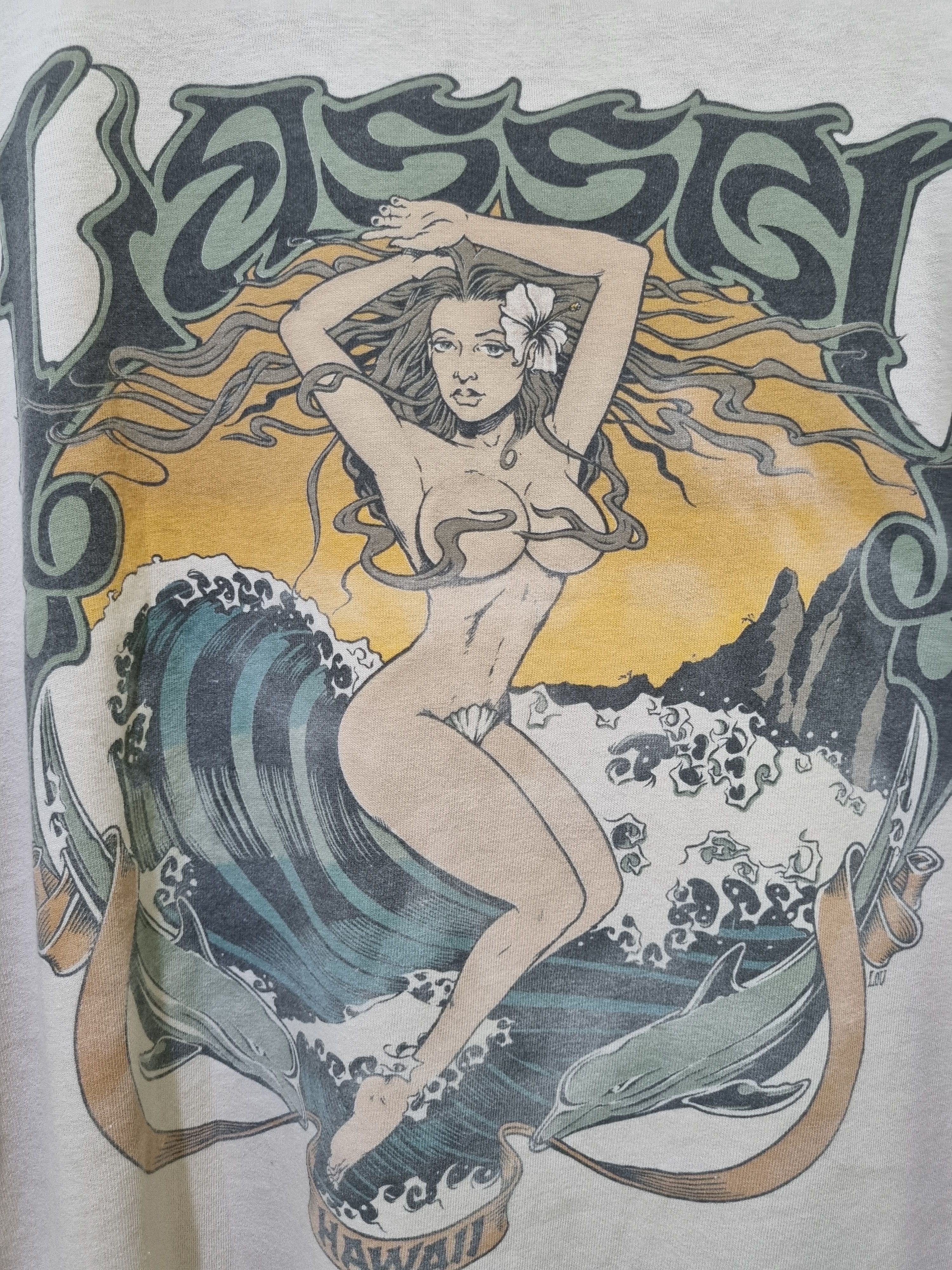 Tultex Vintage Tultex Lassen Hawaii tee Size US XL / EU 56 / 4 - 2 Thumbnail
