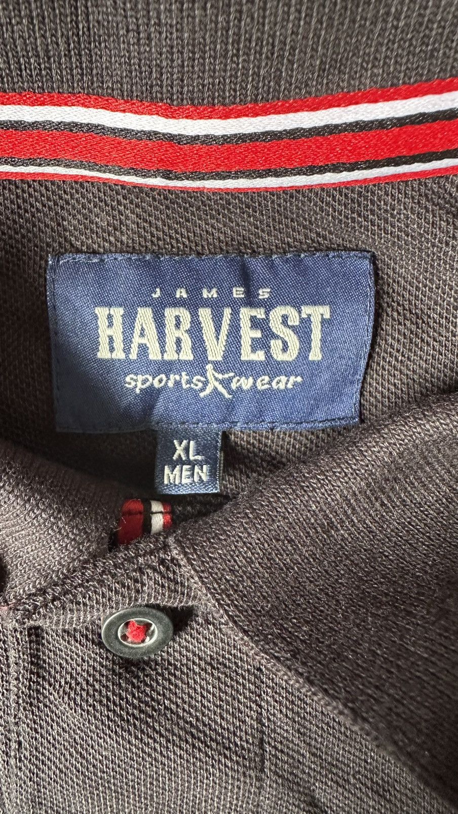 Vintage JAMES HARVEST NGK IGNTIION PARTS POLO TEE Size US XL / EU 56 / 4 - 4 Thumbnail