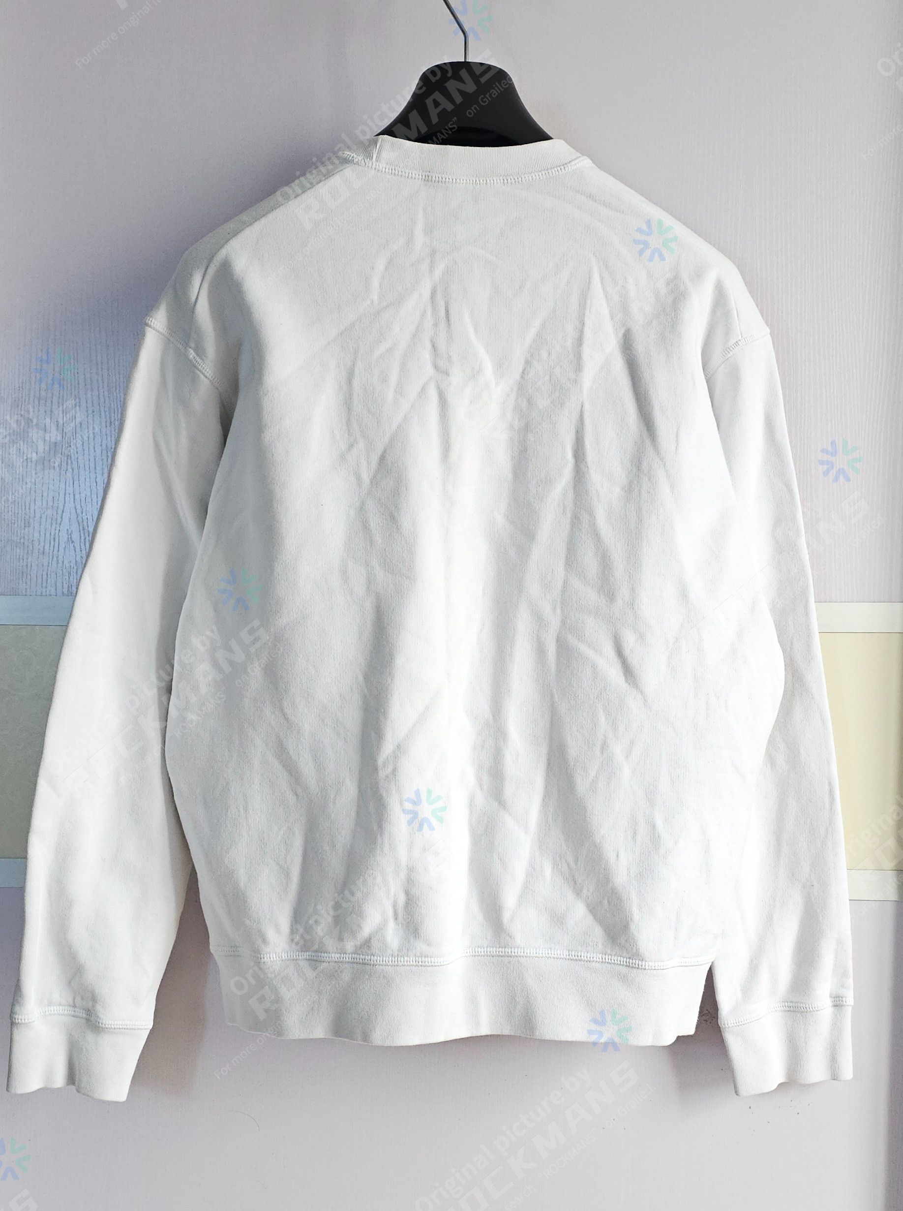 Dsquared2 DSQUARED2 Men's White Dog Sweatshirts Size XL Size US XL / EU 56 / 4 - 3 Thumbnail