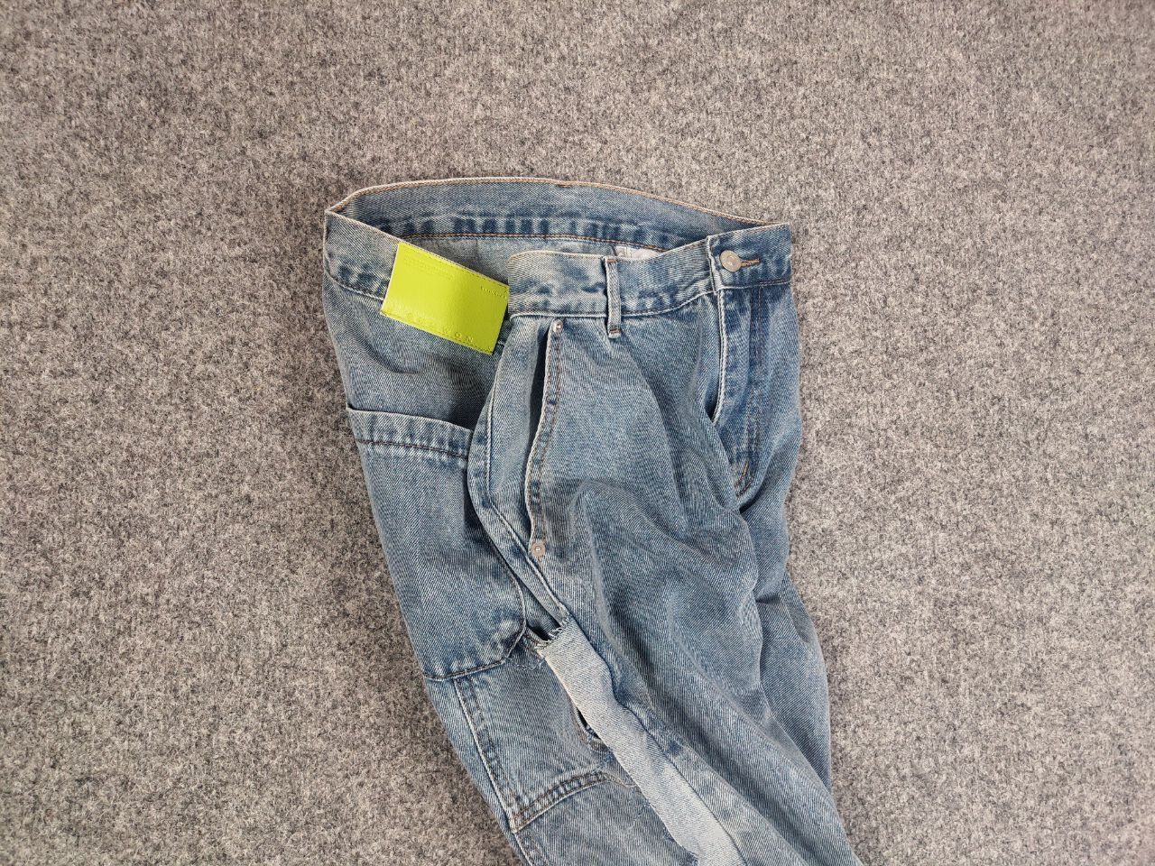 Japanese Brand Vintage if six was nine yohji Style Flared Denim Jeans Y2K Size US 32 / EU 48 - 11 Thumbnail