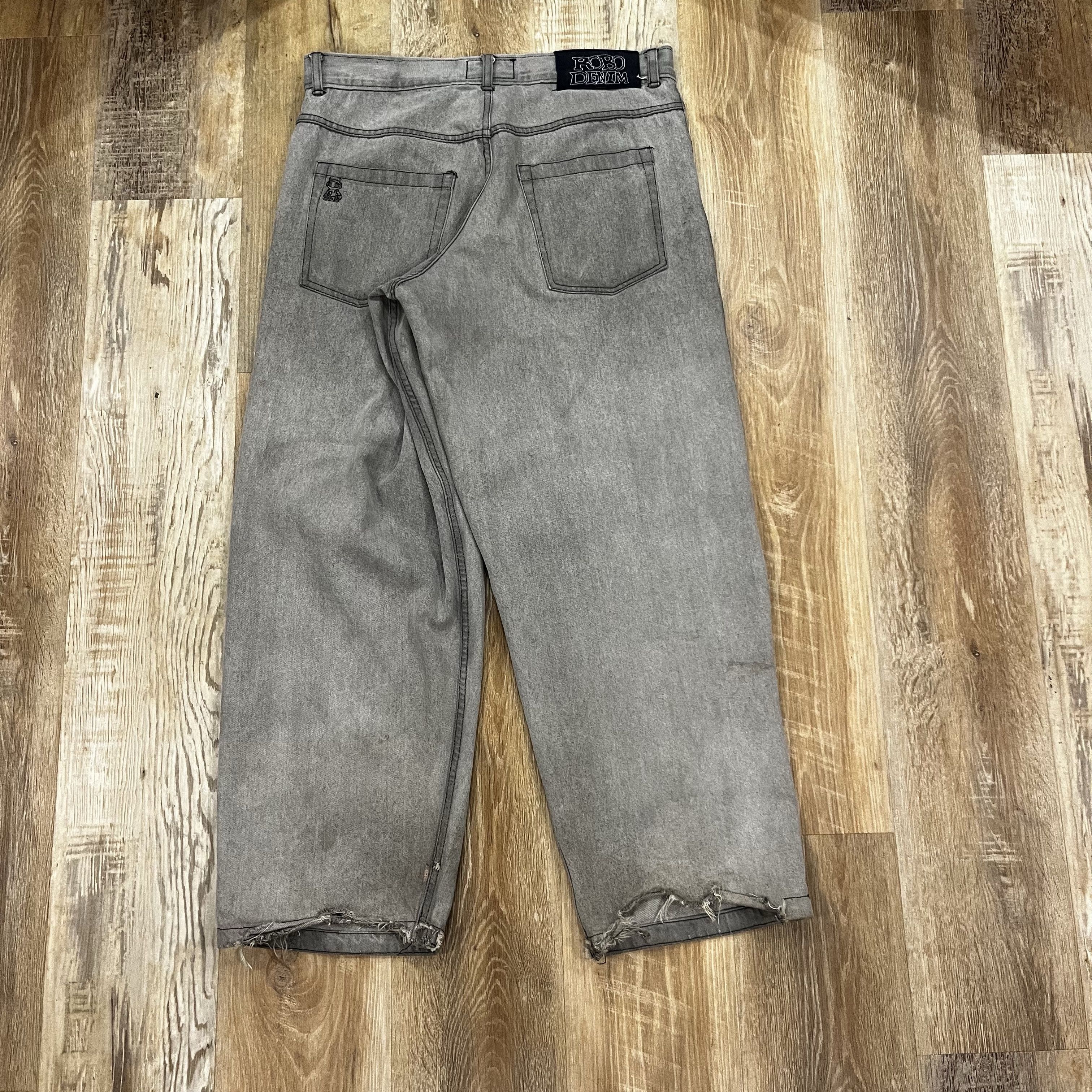 Vintage Digits Grey Baggy Pants Large Size US 36 / EU 52 - 2 Thumbnail