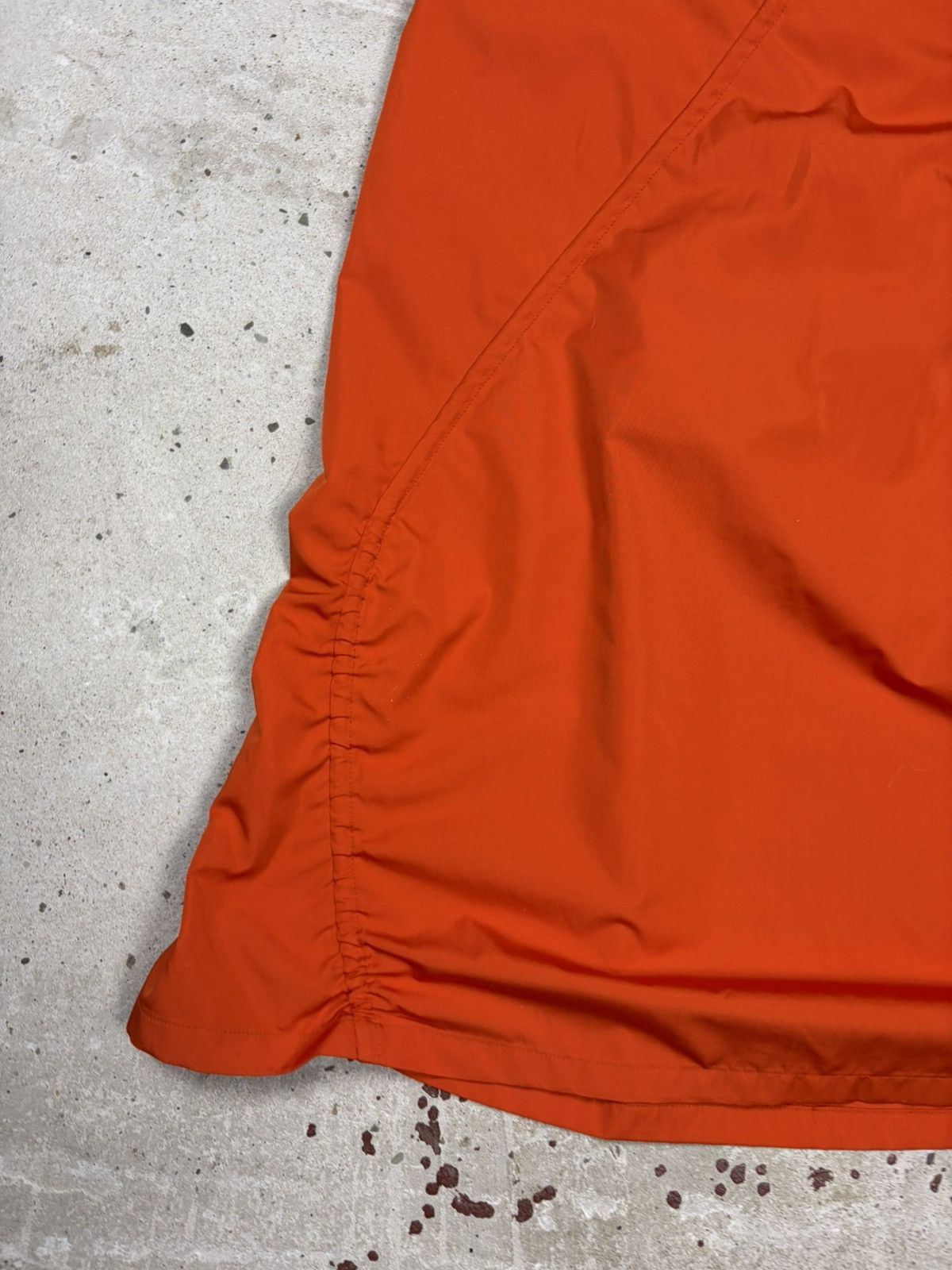 Jil Sander Vintage 2000s Jil Sander Orange Red Drawstring Skirt Size 25" / US 0 / IT 36 - 9 Thumbnail