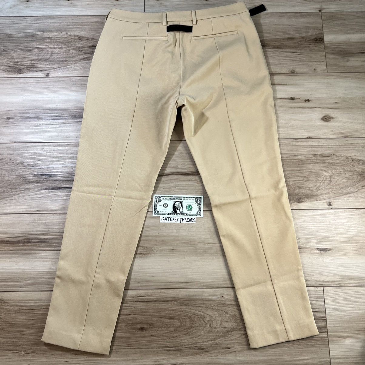 1017 ALYX 9SM Crescent Buckle Dress Pants Champagne Size US 38 / EU 54 - 2 Thumbnail