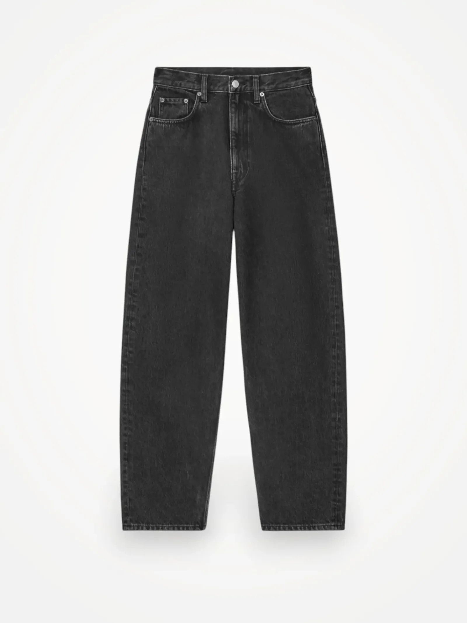 Cos Cos Bay Barrel Leg Denim Jeans Size 26" / US 2 / IT 38 - 1 Thumbnail