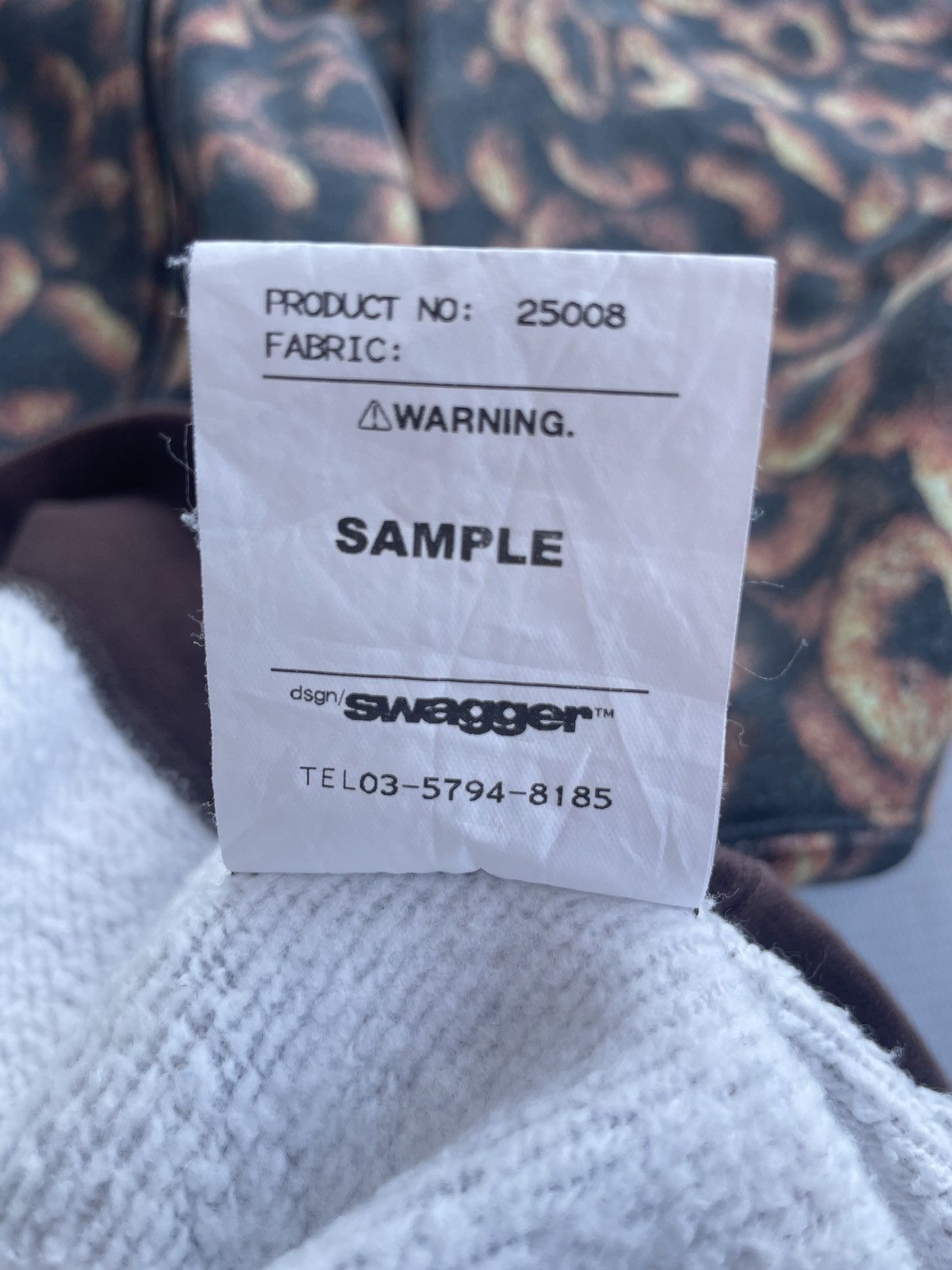 Swagger Swagger Cereal print zipper hoodie Size US XL / EU 56 / 4 - 11 Thumbnail