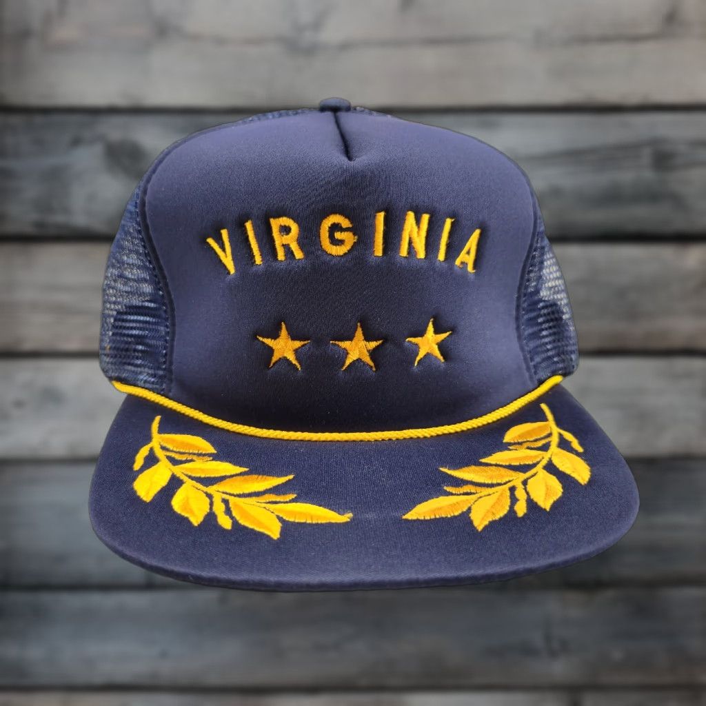 Vintage VINTAGE U.S Navy CRUISER SHIP HAT Snapback Size ONE SIZE - 1 Thumbnail