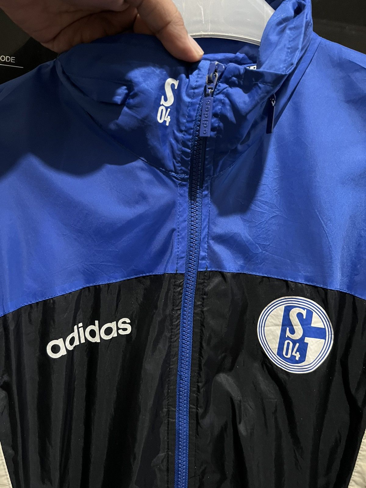 Vintage Vintage Adidas Schalke 04 FC 1996/97 Track Jacket Size US XL / EU 56 / 4 - 8 Thumbnail