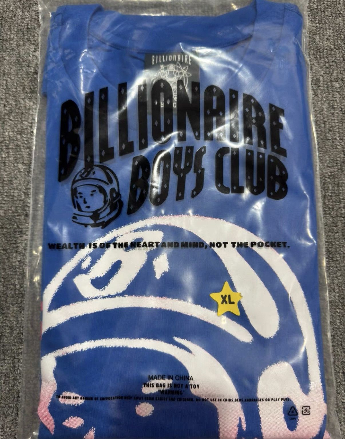 Billionaire Boys Club Short Sleeve T-Shirt Blue Billionaire Boys Club Size US XL / EU 56 / 4 - 6 Thumbnail