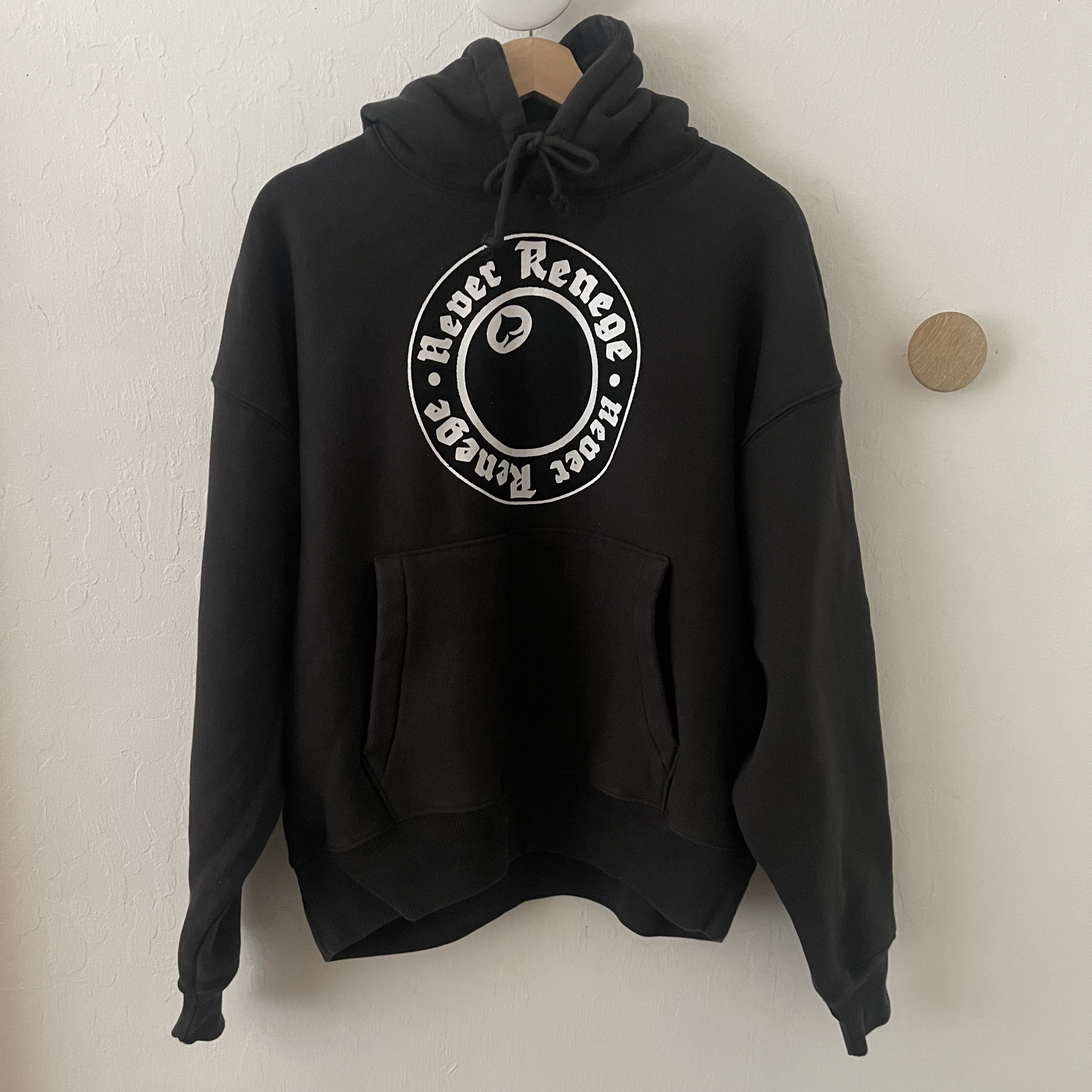 DENIM TEARS × Stussy Never Renege Logo Hoodie | Grailed