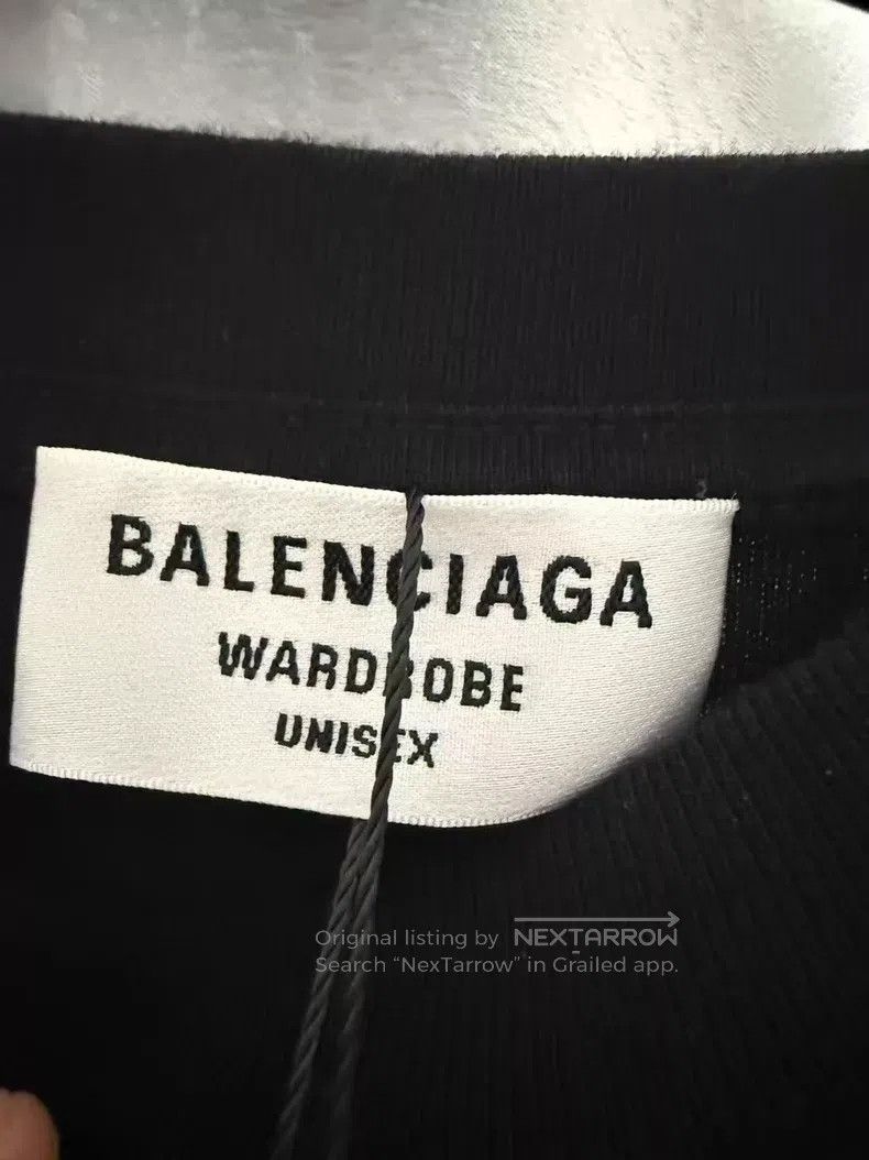 Balenciaga Balenciaga Black Coke Printed Short Sleeve Size US S / EU 44-46 / 1 - 3 Thumbnail
