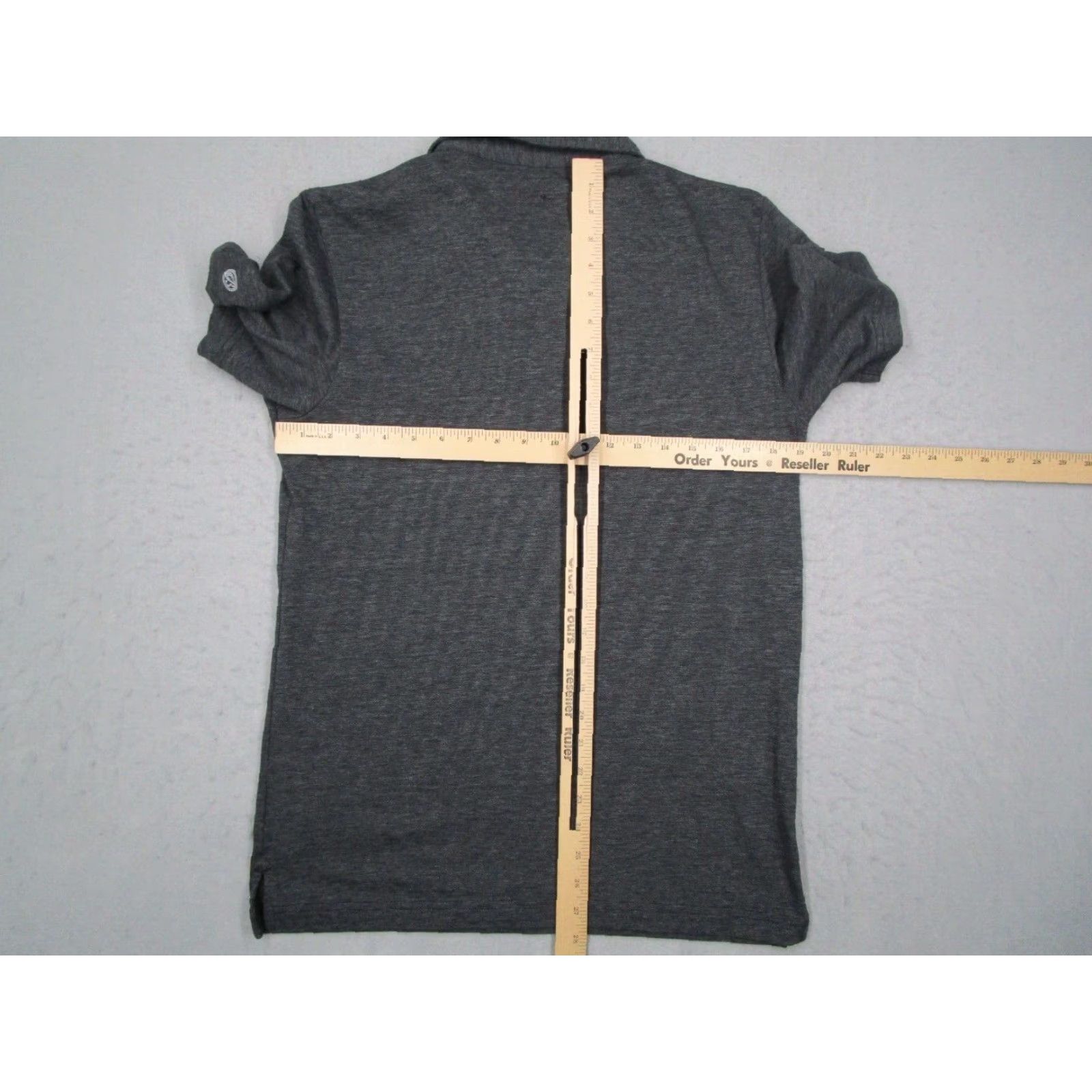 TravisMathew Travis Mathew Shirt Mens Medium Gray Pima Blend Performance Polo Ballers Logo Golf Polo Shirt Mens Medium Gray (Travis Mathew) Size US M / EU 48-50 / 2 - 6 Thumbnail