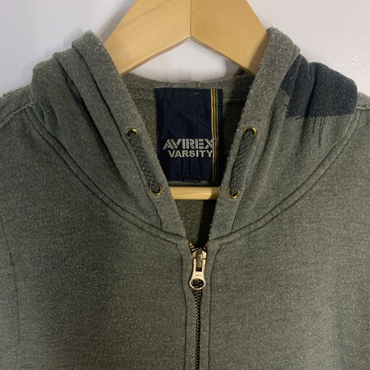 Avirex × Vintage Vintage Avirex Varsity Sleeveless Hoodie Size US M / EU 48-50 / 2 - 2 Thumbnail