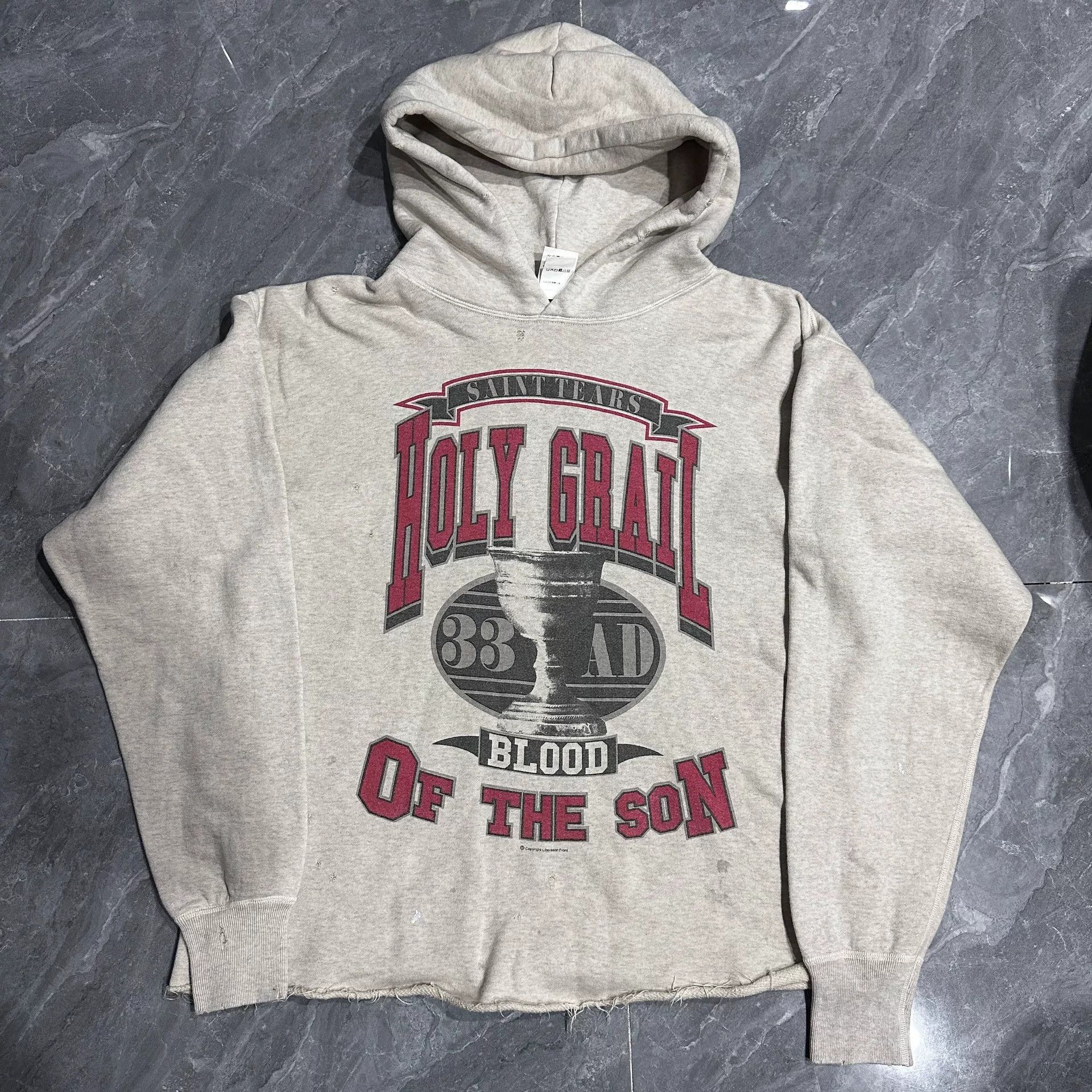 Saint Michael Saint Michael Hooded Sweatshirt Size US L / EU 52-54 / 3 - 1 Thumbnail