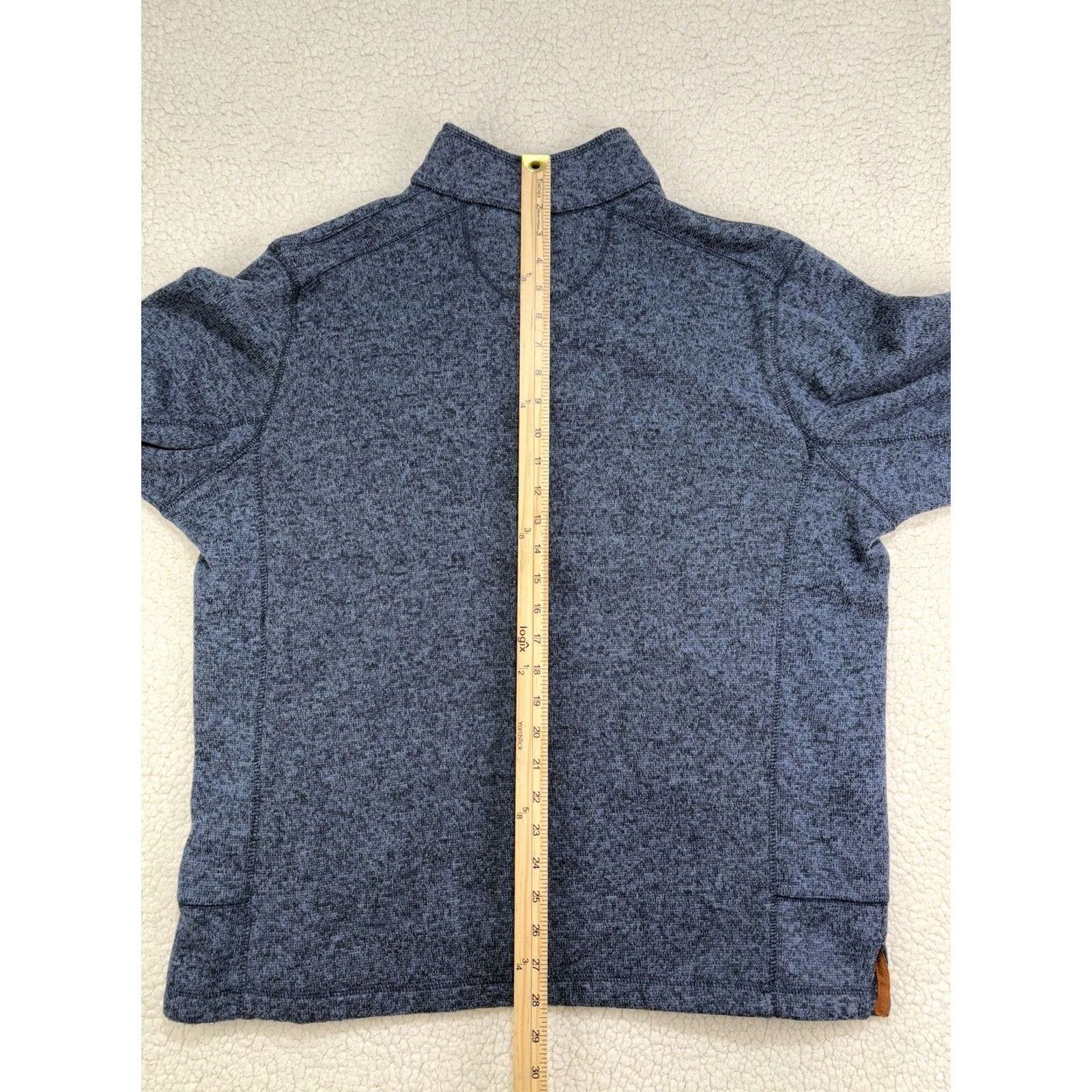 Vintage Woolrich Pullover Sweater 1/4 Snap T Soft Fleece Blue Mens XL Pocket Mock Neck Long Sleeve Regular Fit Casual Vintage: No Size US XL / EU 56 / 4 - 7 Thumbnail