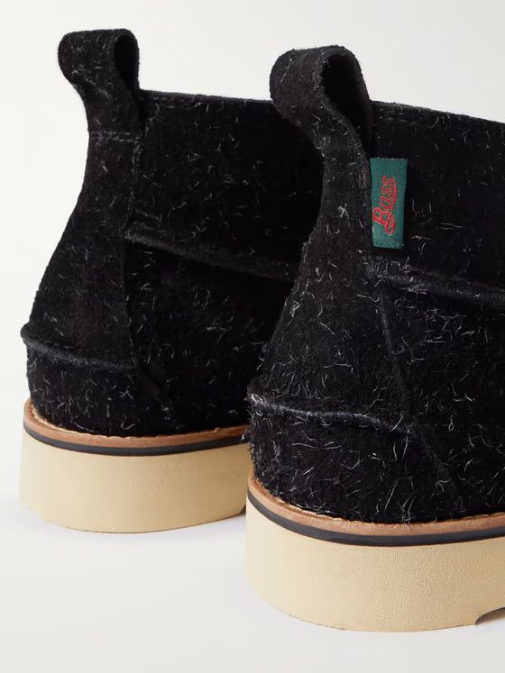 G.H. Bass & Co. o1y0125 Suede Ankle Boots in Black Size US 8 / EU 41 - 4 Thumbnail