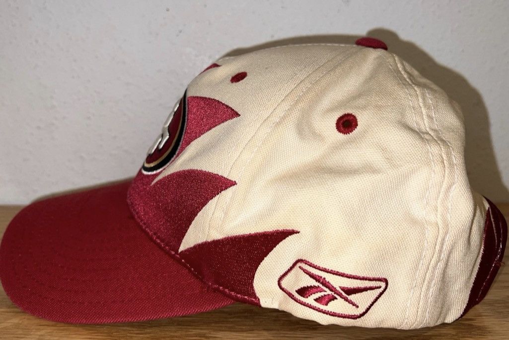 Reebok Vintage San Francisco 49ers Shark Tooth Hat Size ONE SIZE - 3 Thumbnail