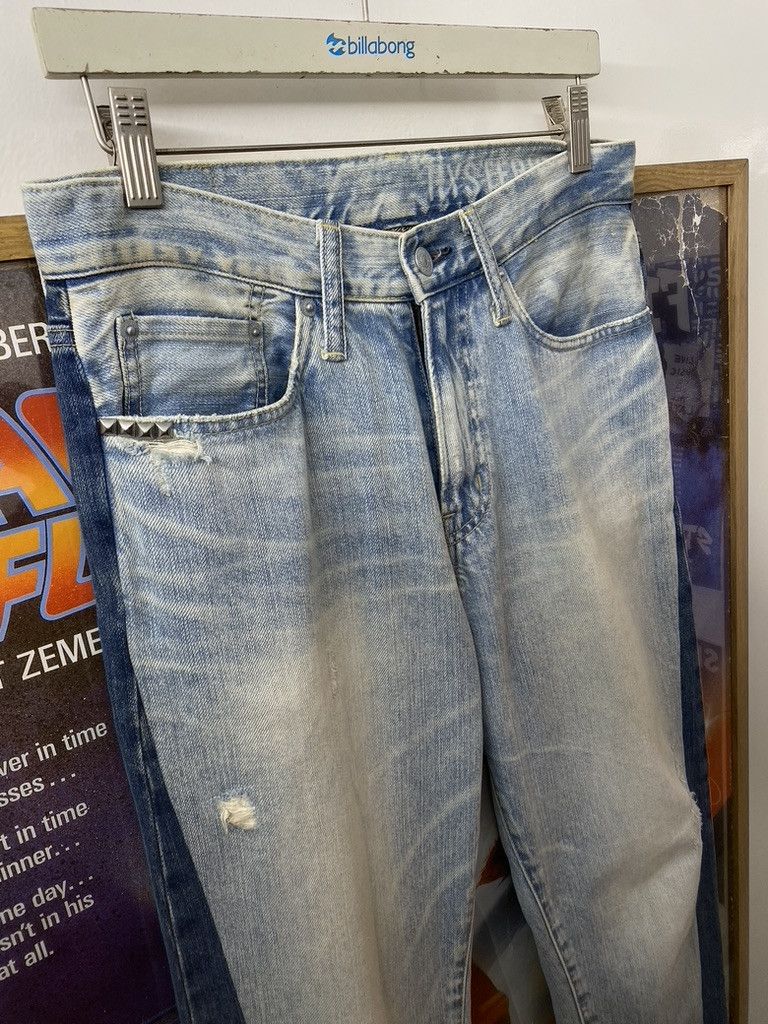 Hysteric Glamour SS2017 Hysteric Glamour Two Tone Panelled Denim Jeans Size US 28 / EU 44 - 3 Thumbnail